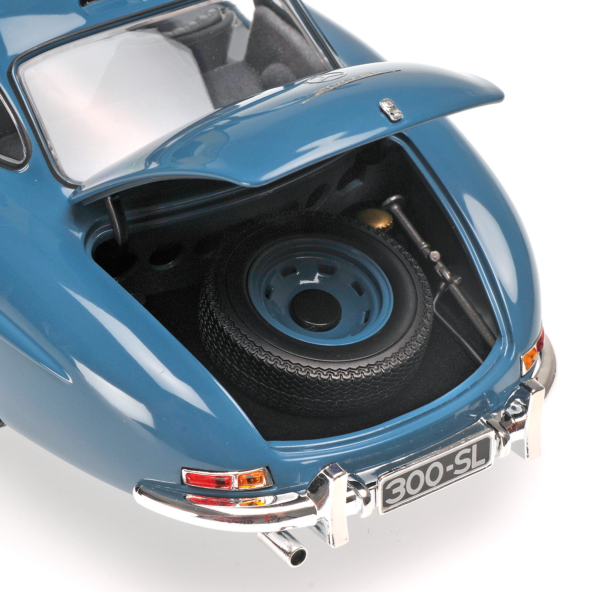 MERCEDES-BENZ 300 SL (W198 I) - 1954 - LIGHT BLUE