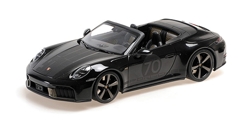 PORSCHE 911 (992.2) CARRERA GTS CABRIOLET 911 SPIRIT 70 - 2025 - BLACK