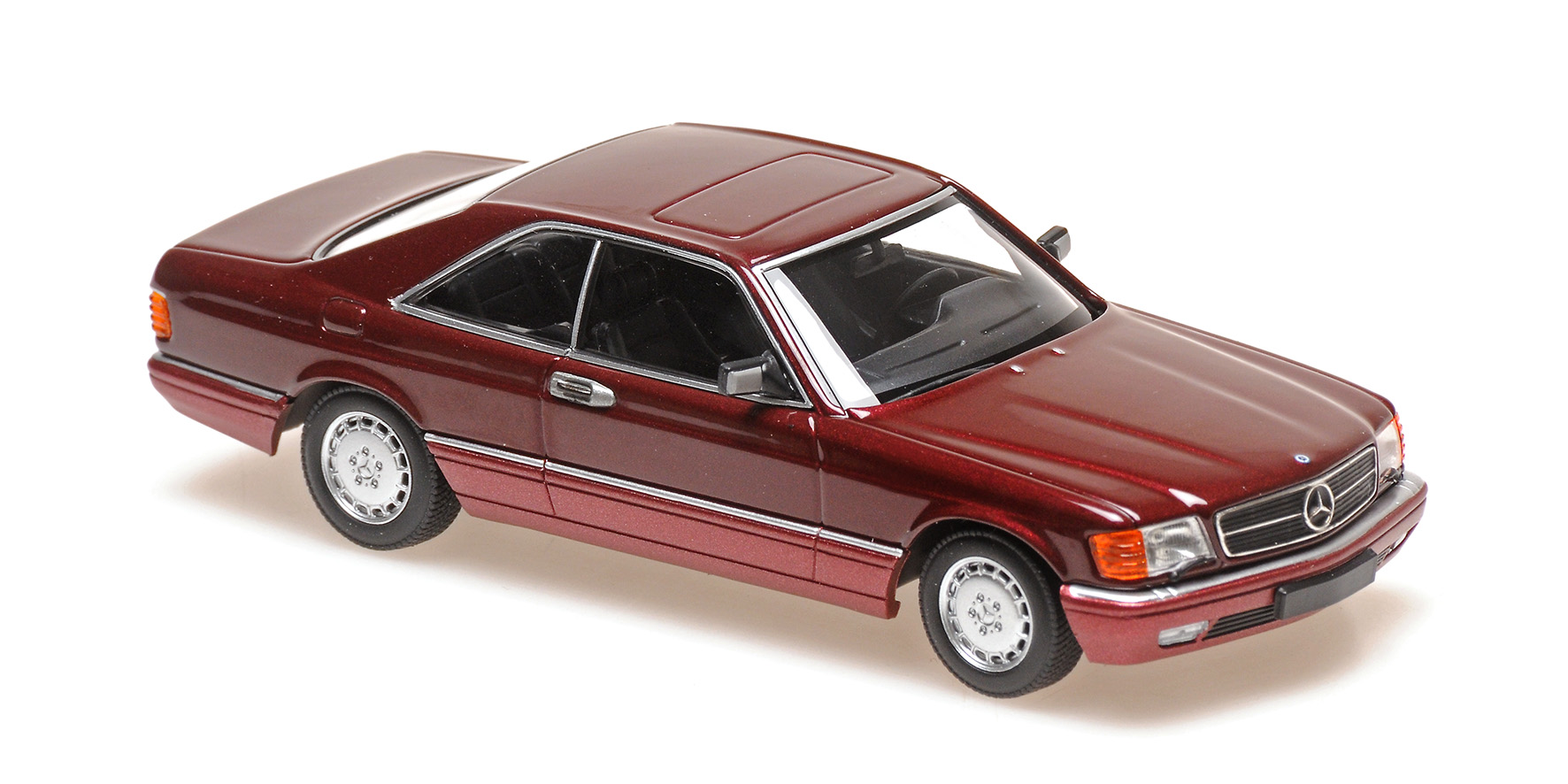 MERCEDES-BENZ 560 SEC (C126) - 1980 - RED METALLIC