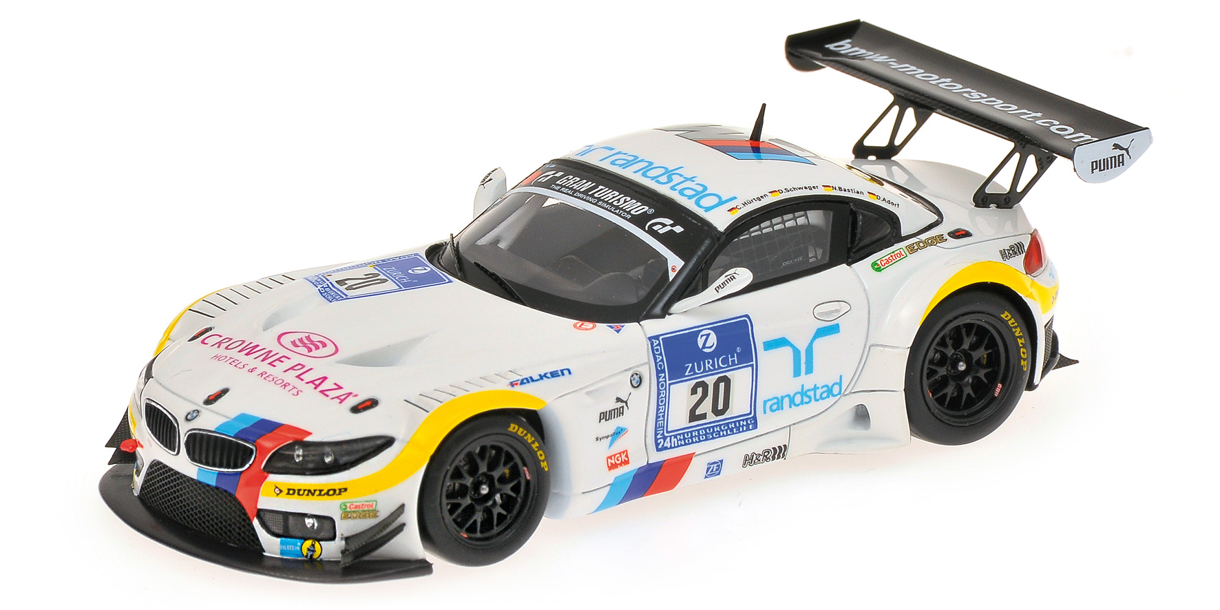 BMW Z4 GT3 - HÜRTGEN/SCHWAGER/BASTIAN/ADORF - 24H ADAC NÜRBURGRING 2012
