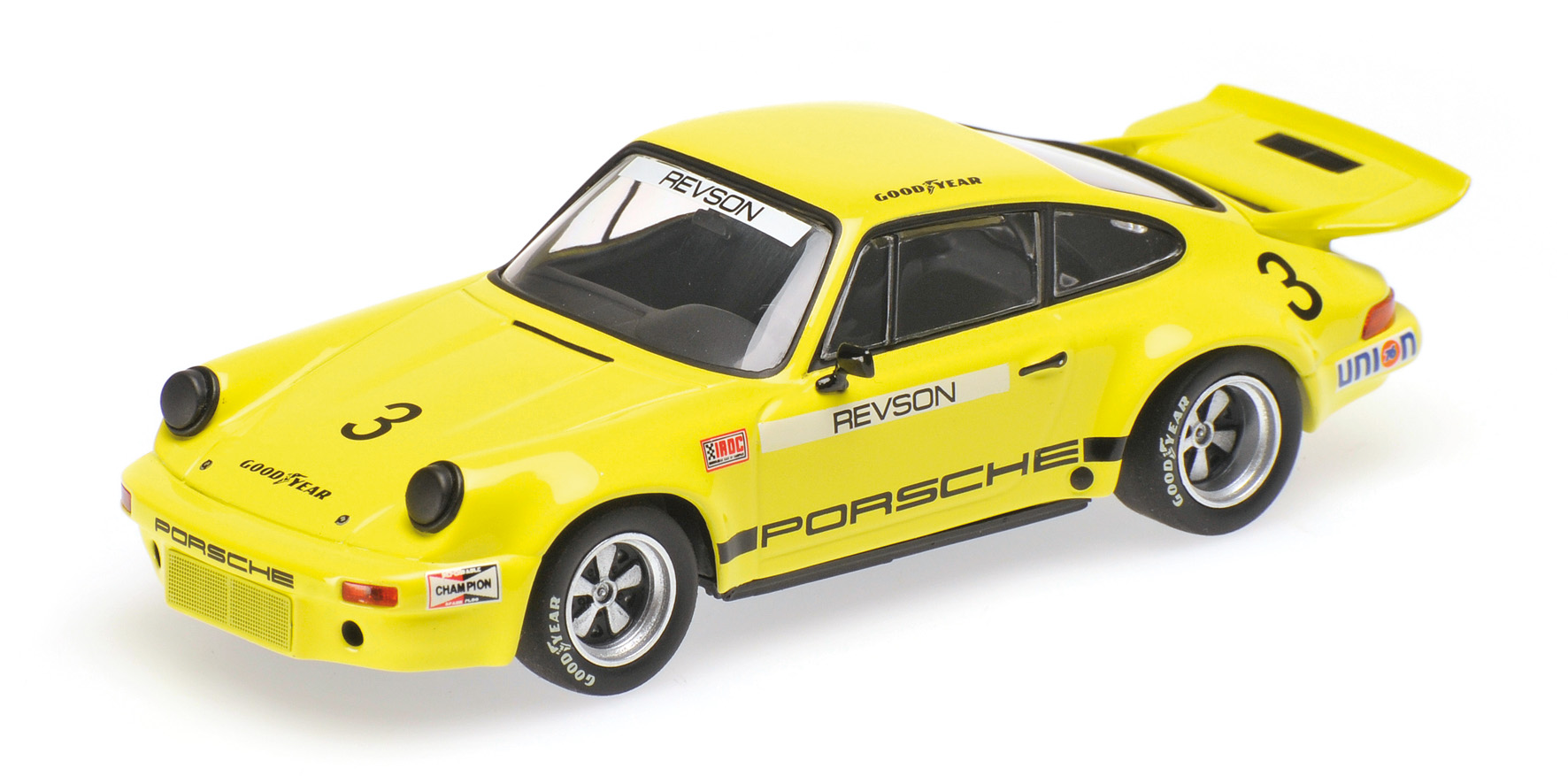 PORSCHE 911 IROC RSR 2.8 - PETER REVSON - RIVERSIDE IROC 1973