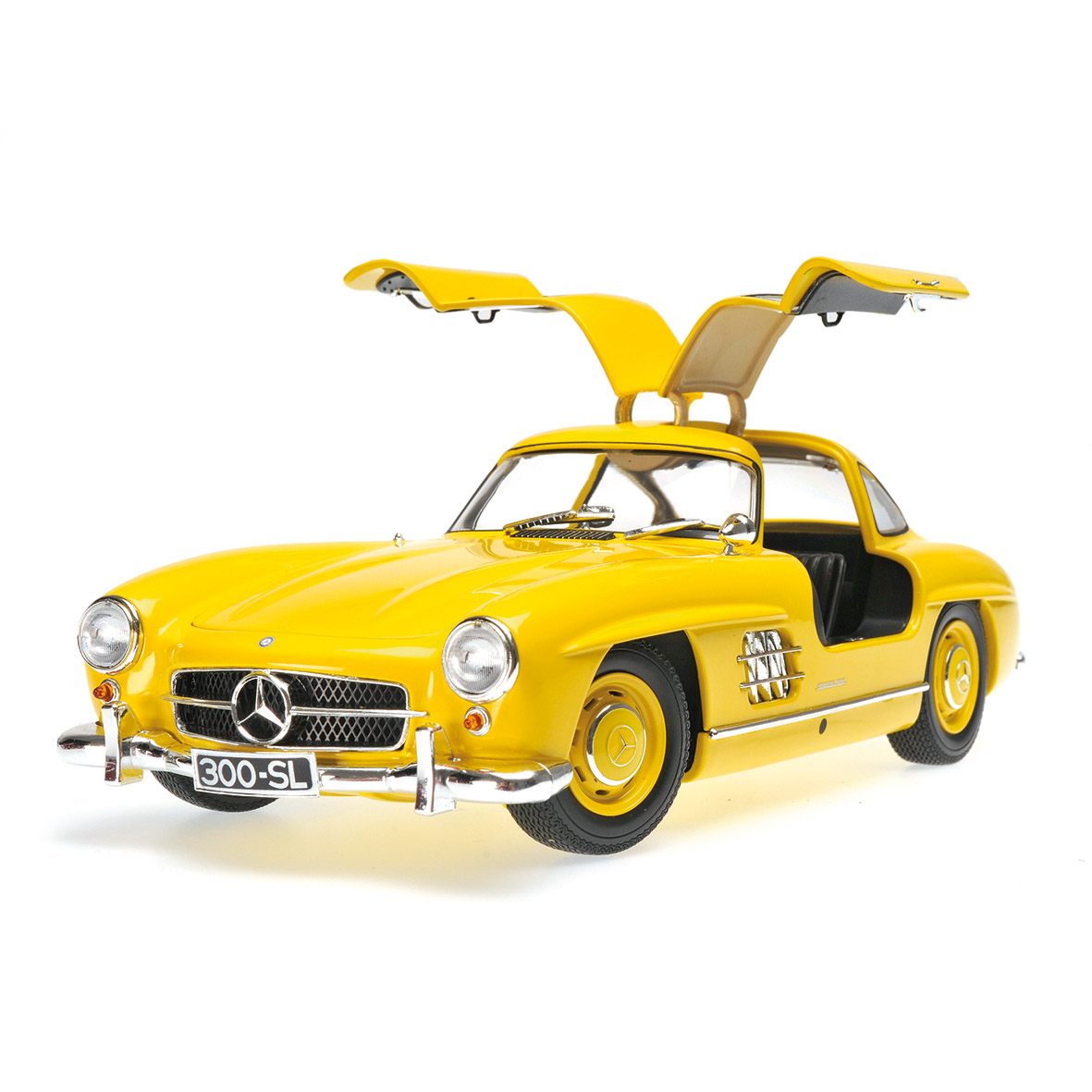 MERCEDES-BENZ 300 SL (W198 I) - 1954 - YELLOW
