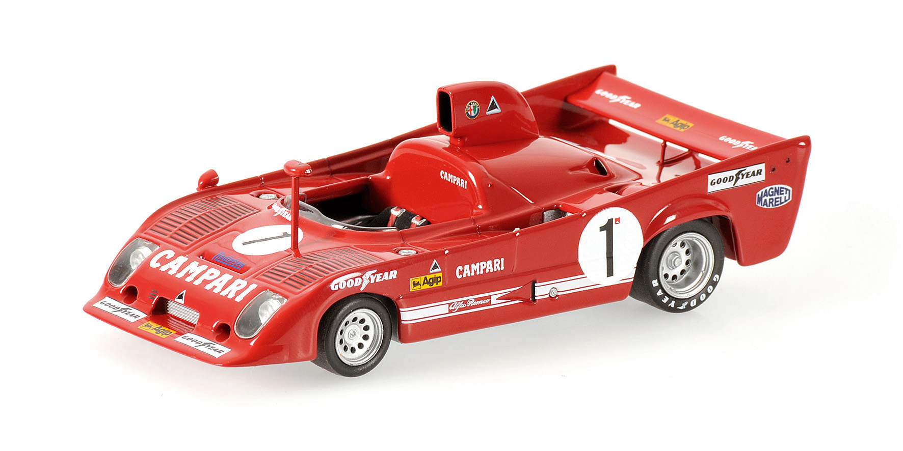 ALFA ROMEO 33 TT 12 - TEAM WKRT - MERZARIO/MASS - WINNER COPPA FLORIO 1975