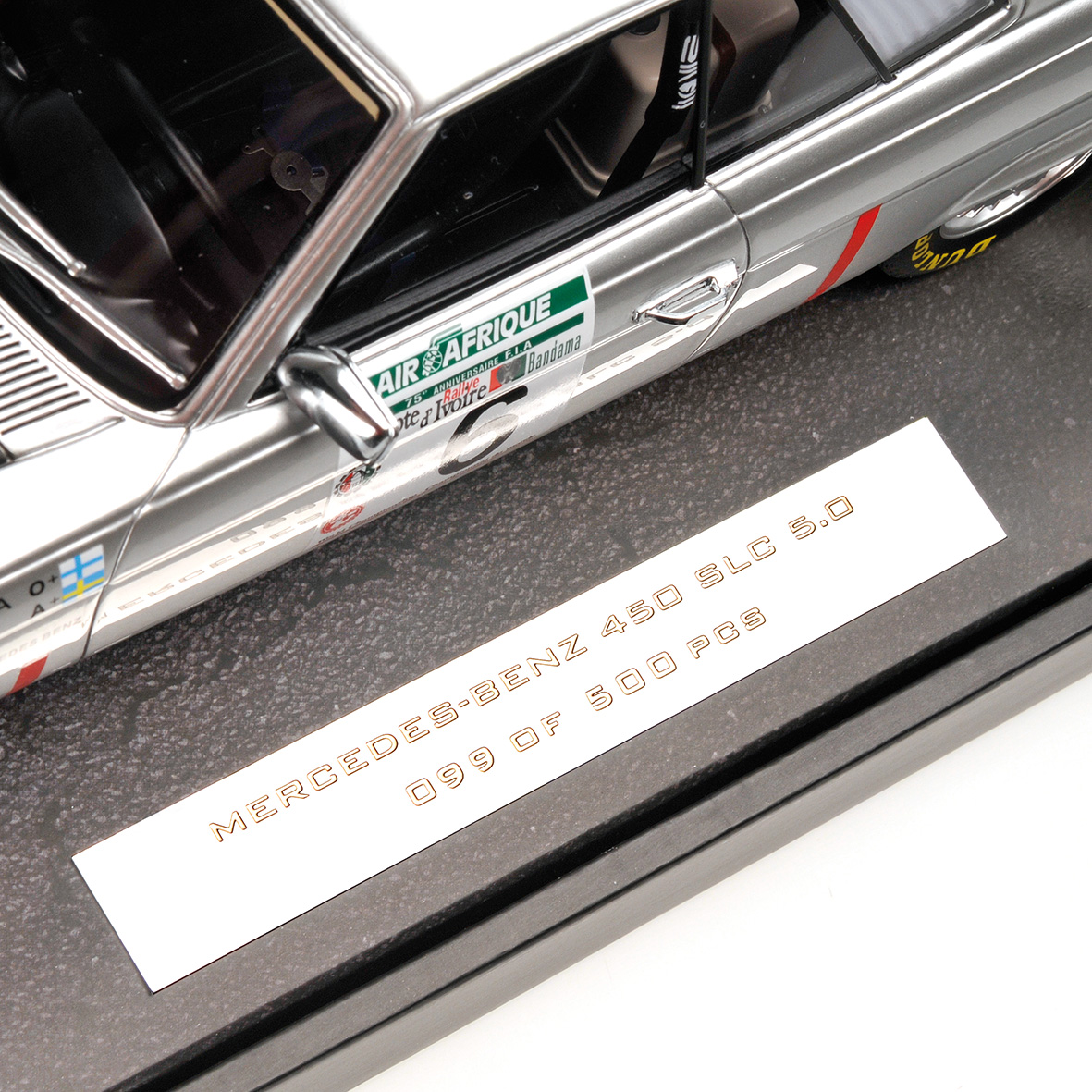 MERCEDES-BENZ 450 SLC 5.0 - MIKKOLA/HERTZ - RALLY BANDAMA 1979