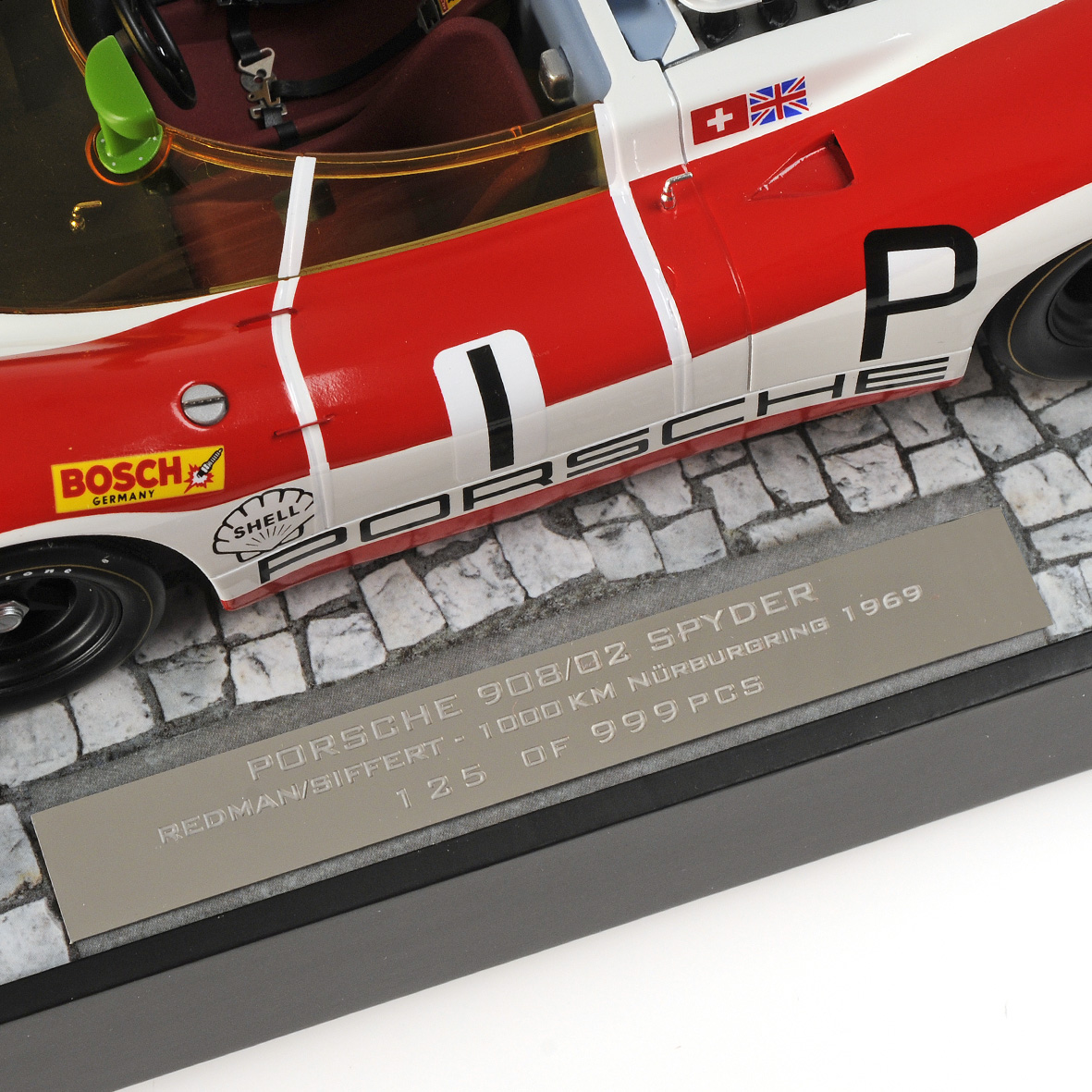 PORSCHE 908/02 SPYDER - REDMAN/SIFFERT - NÜRBURGRING 1969