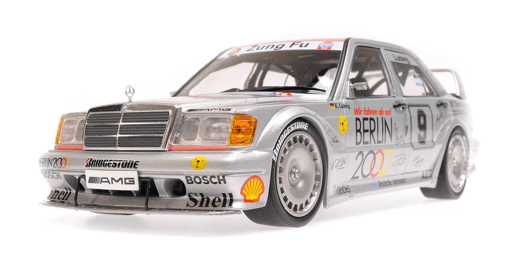 MERCEDES-BENZ 190E 2.5-16 EVO 2 - ZUNG FU - KLAUS LUDWIG - MACAO GUIA RACE 1992