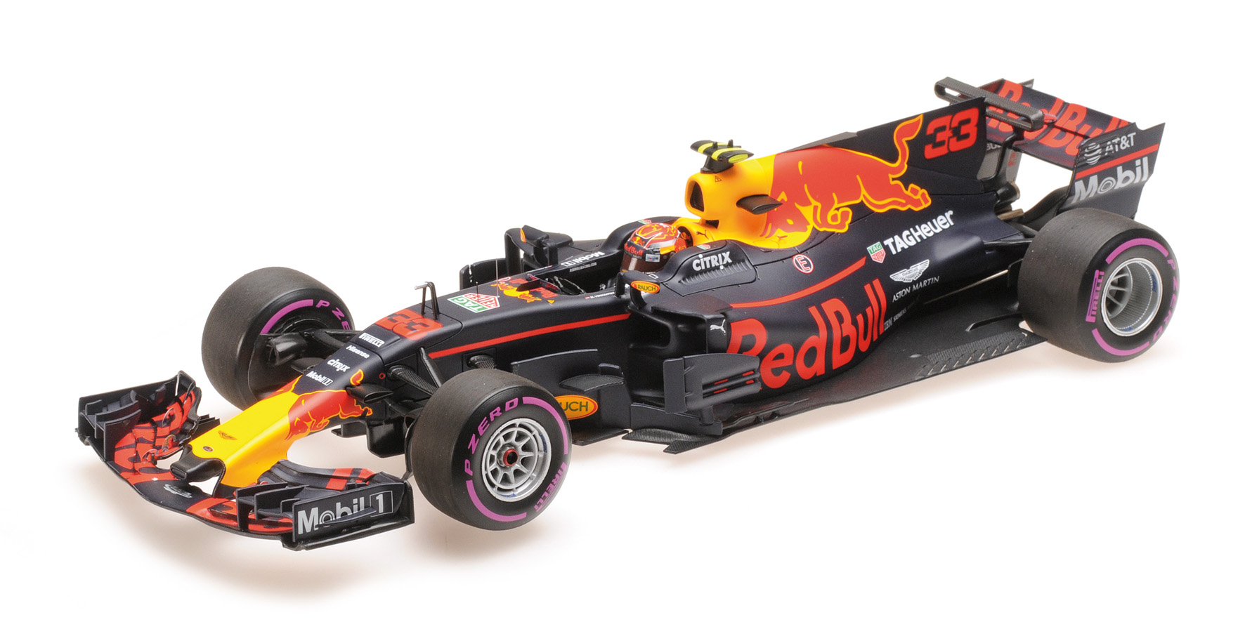 RED BULL RACING TAG-HEUER RB13 - MAX VERSTAPPEN - WINNER MEXICAN GP 2017