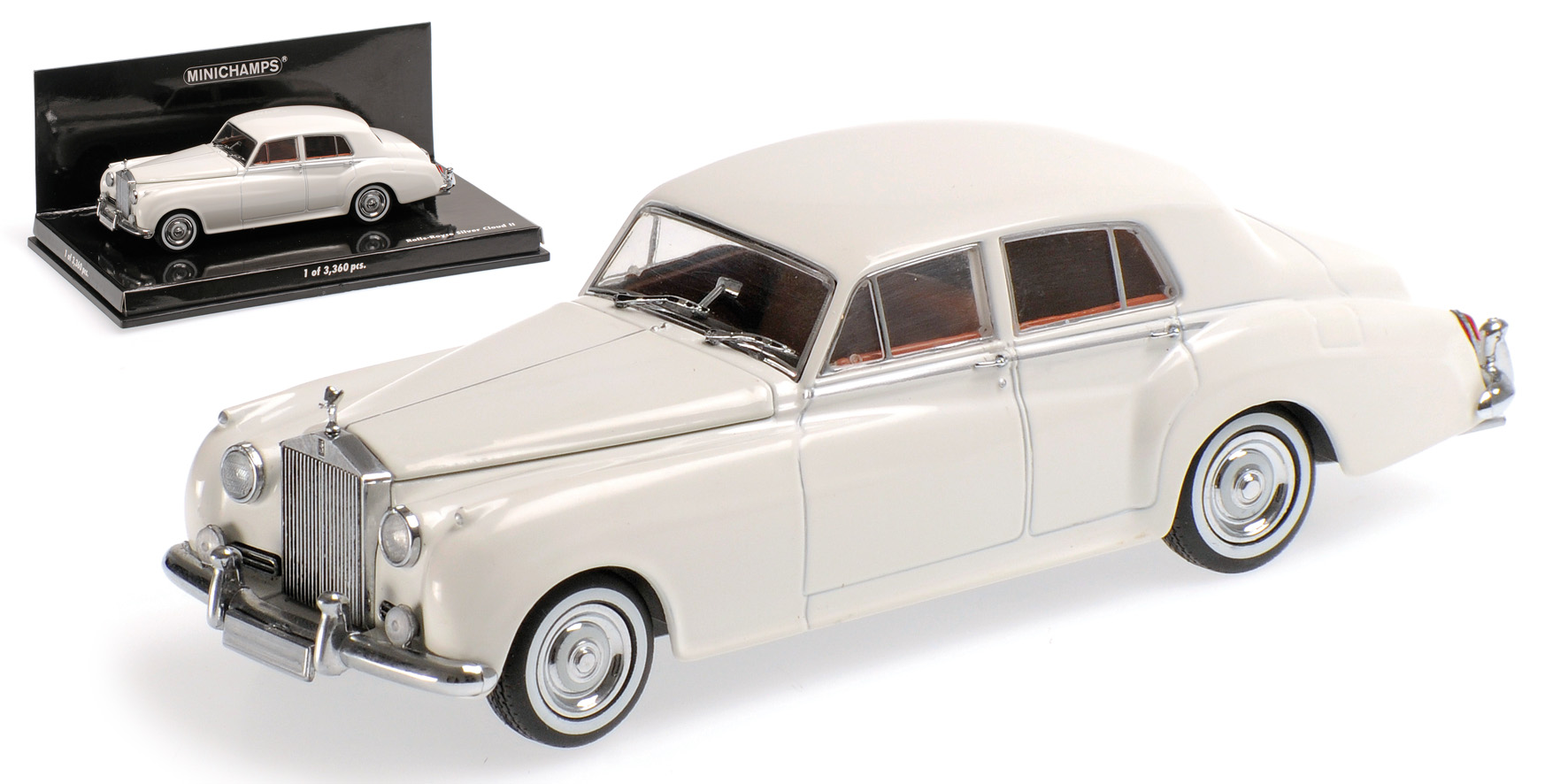 ROLLS ROYCE SILVER CLOUD II - 1960 - WHITE