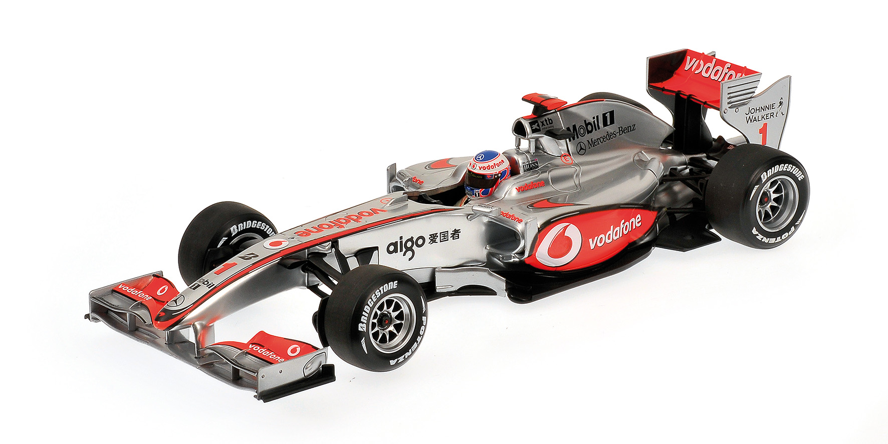 VODAFONE MCLAREN MERCEDES - JENSON BUTTON - SHOWCAR 2010