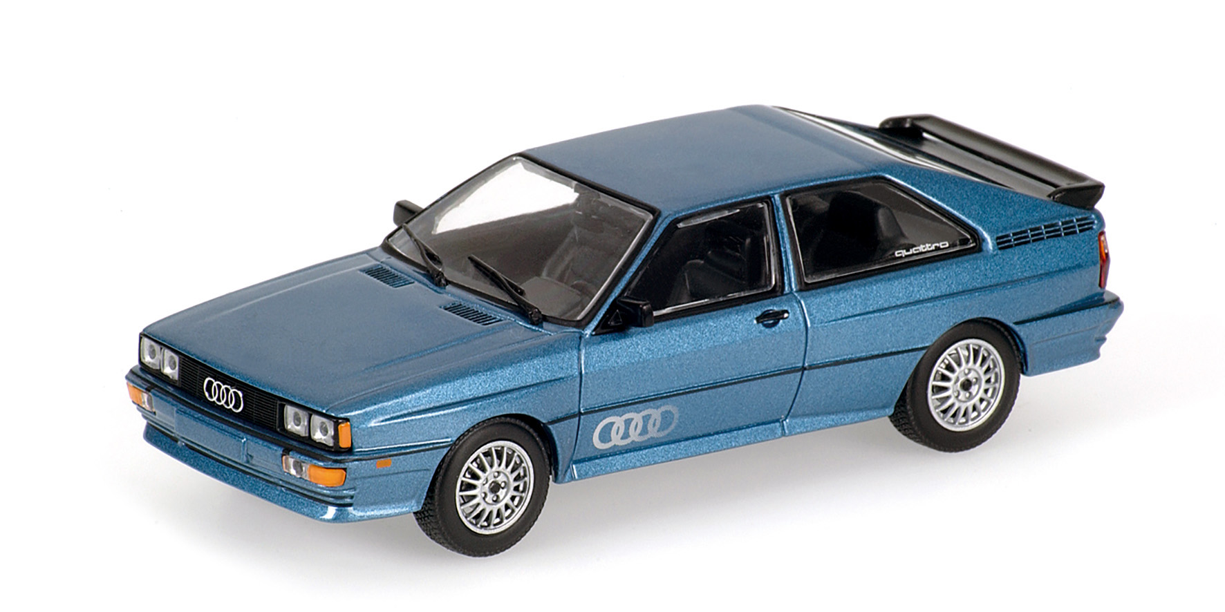 AUDI QUATTRO - 1981 - BLUE METALLIC