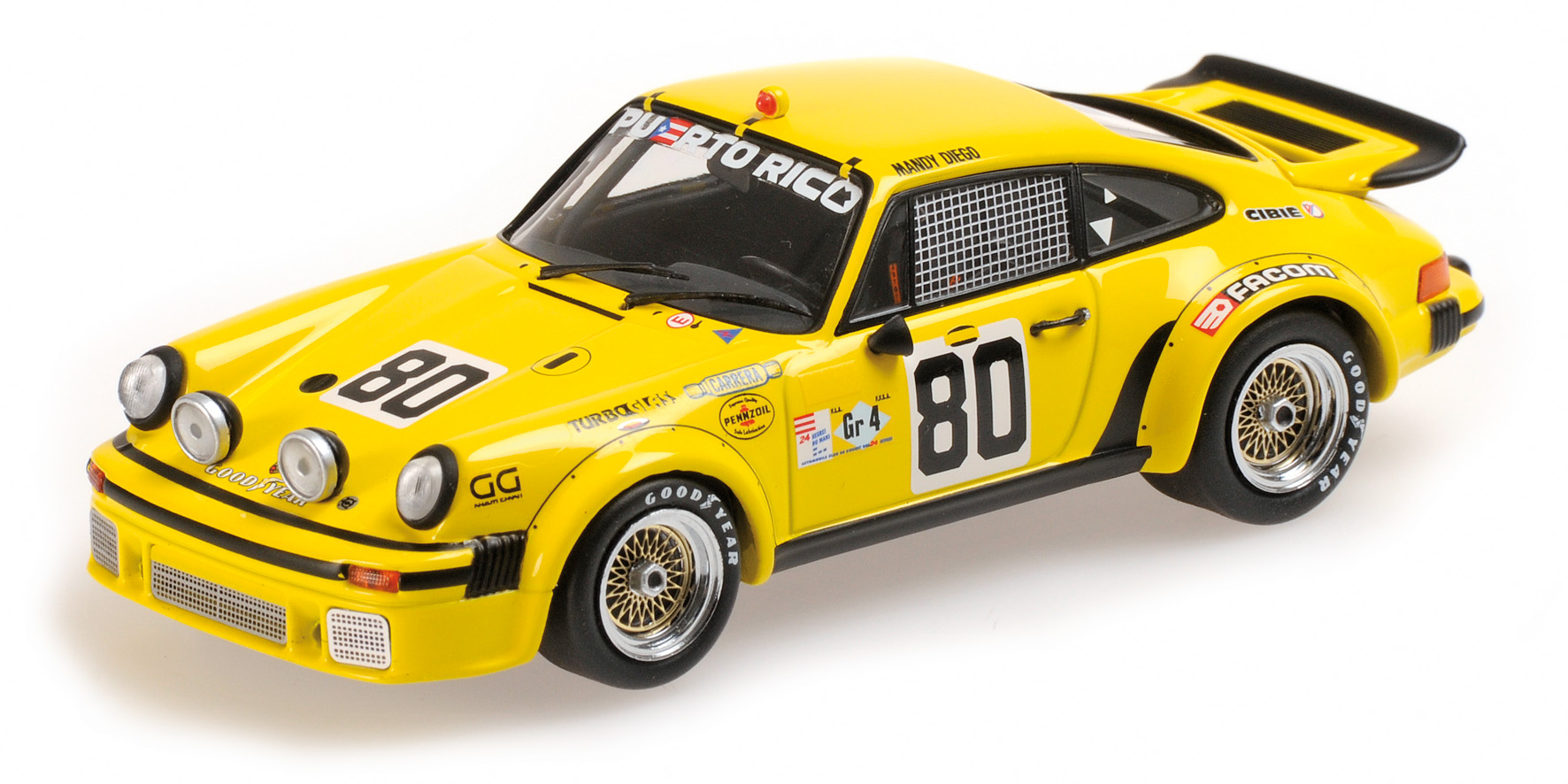 PORSCHE 934 - DIESGO FEBLES RACING - GONZALES/ROMERO/FEBLES - 24H LE MANS 1980