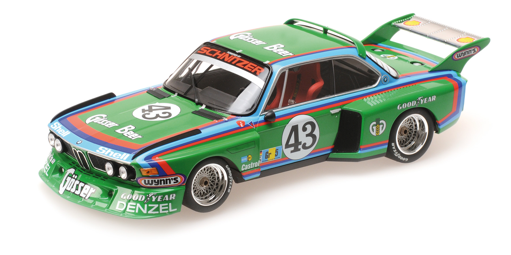 BMW 3.5 CSL BMW-SCHNITZER - QUESTER/KREBS/PELTIER - 24H LE MANS 1976