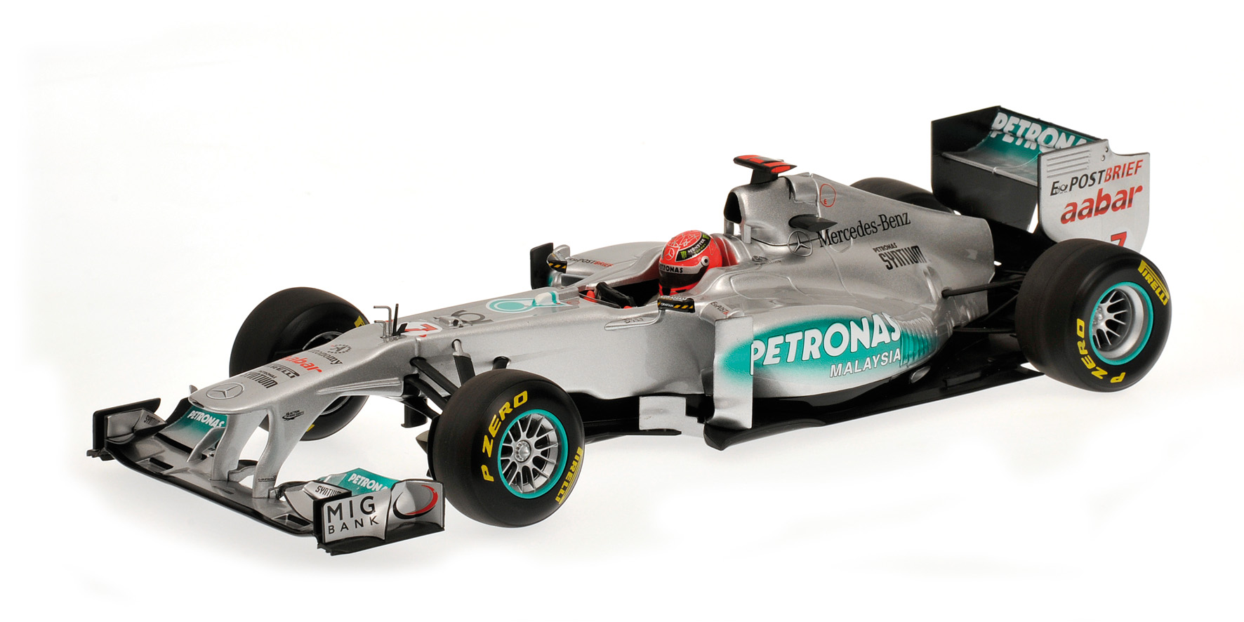 MERCEDES GP PETRONAS F1 TEAM MGP W02 - MICHAEL SCHUMACHER - 2011