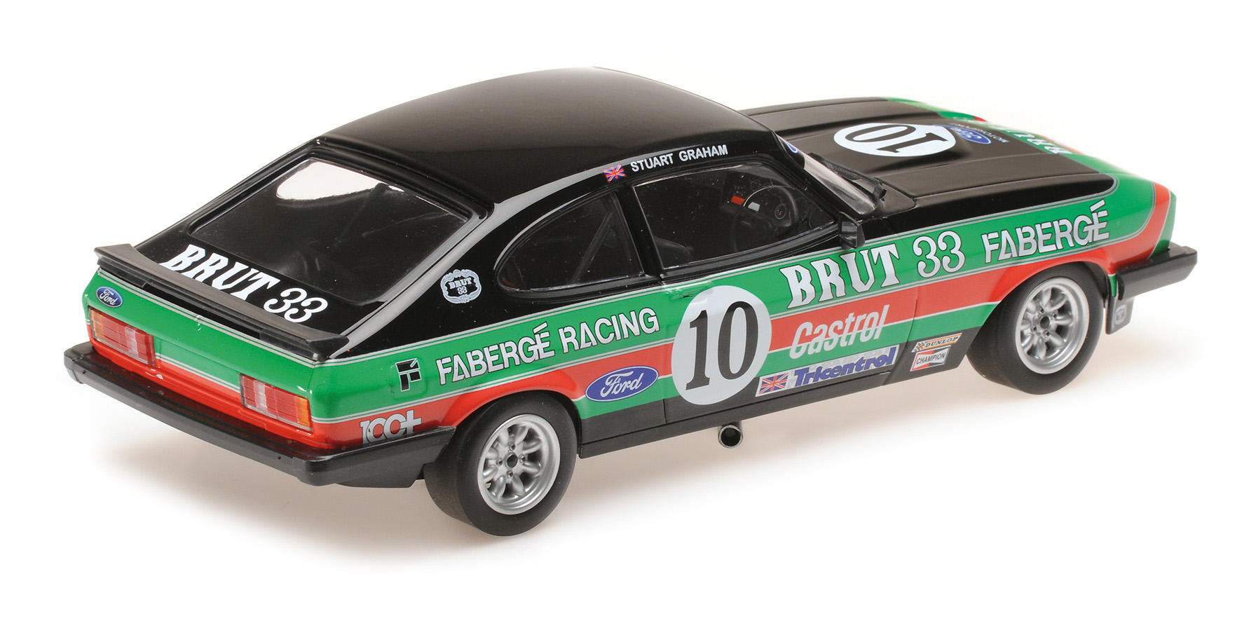 FORD CAPRI 3,0 - FABERGÉ RACING LEE JEANS - STUART GRAHAM - 2ND PLACE OULTON PARK BSCC 1979