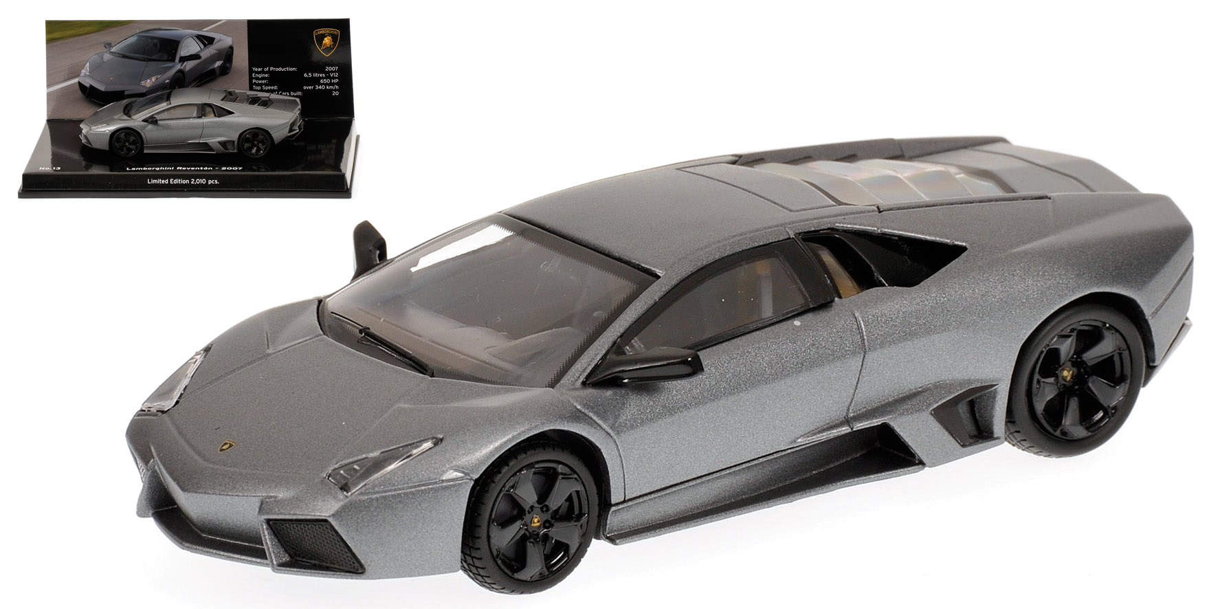 LAMBORGHINI REVENTÓN - 2007 - MATT GREY - MUSEUM SERIES