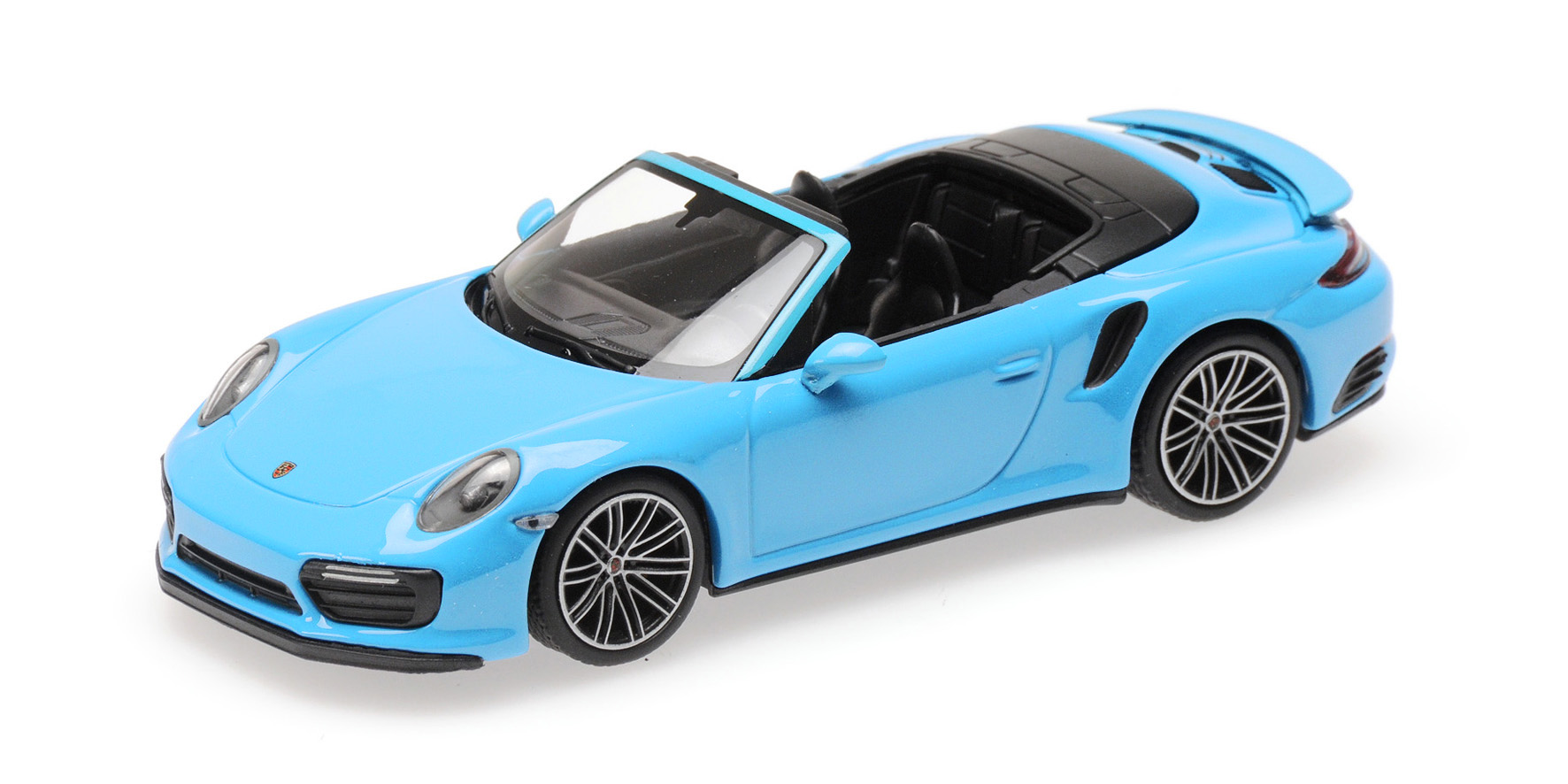 PORSCHE 911 (991.2) TURBO S CABRIOLET - 2017 - BLUE