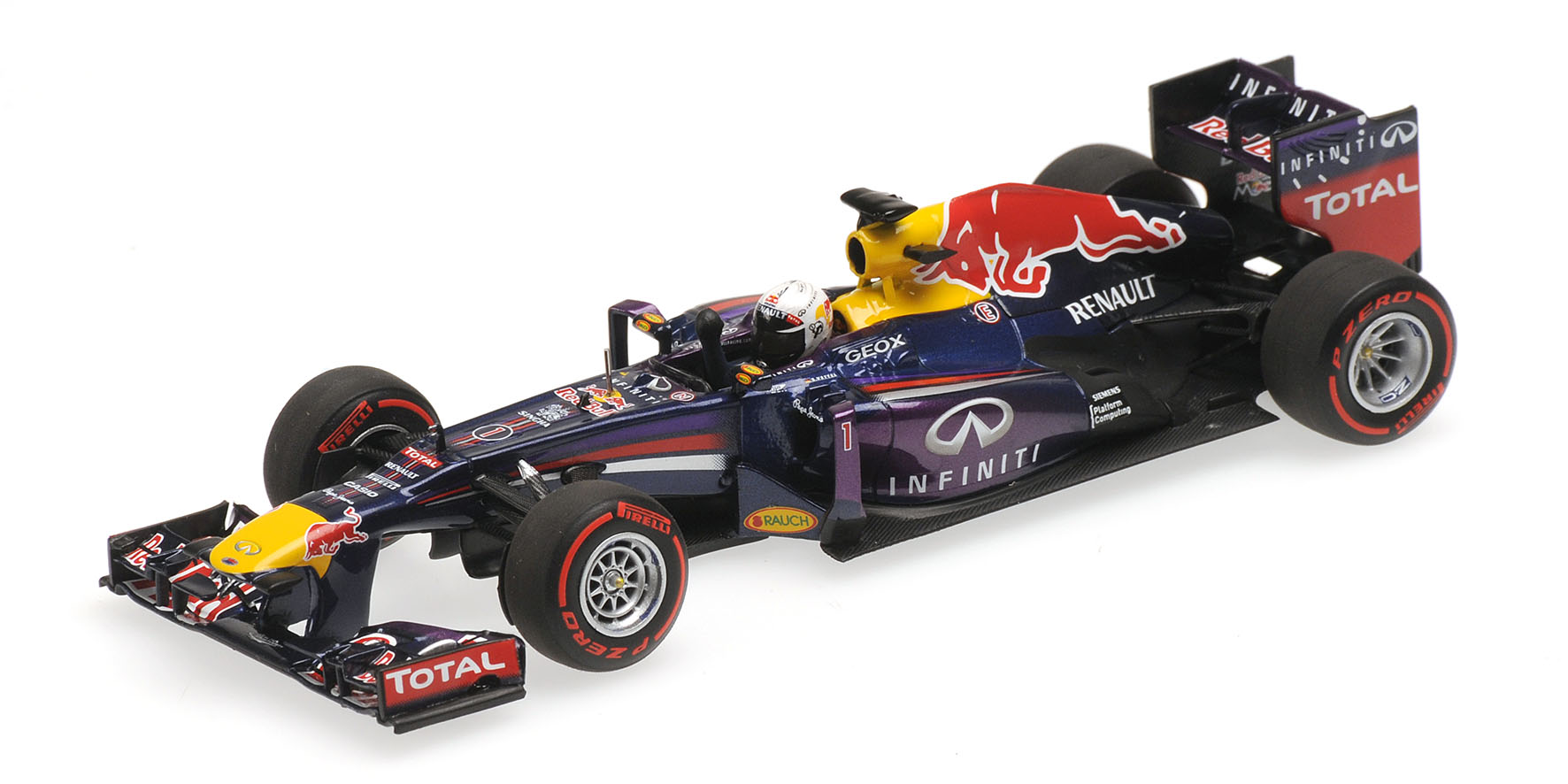 INFINITI RED BULL RACING RENAULT RB9 - SEBASTIAN VETTEL - WINNER BAHRAIN GP 2013