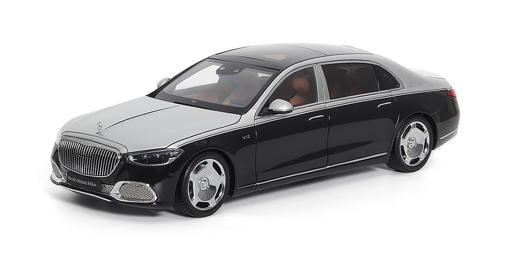 MERCEDES-MAYBACH-S-CLASS 2021 - HIGHTECH SILVER/OBSIDIAN BLACK