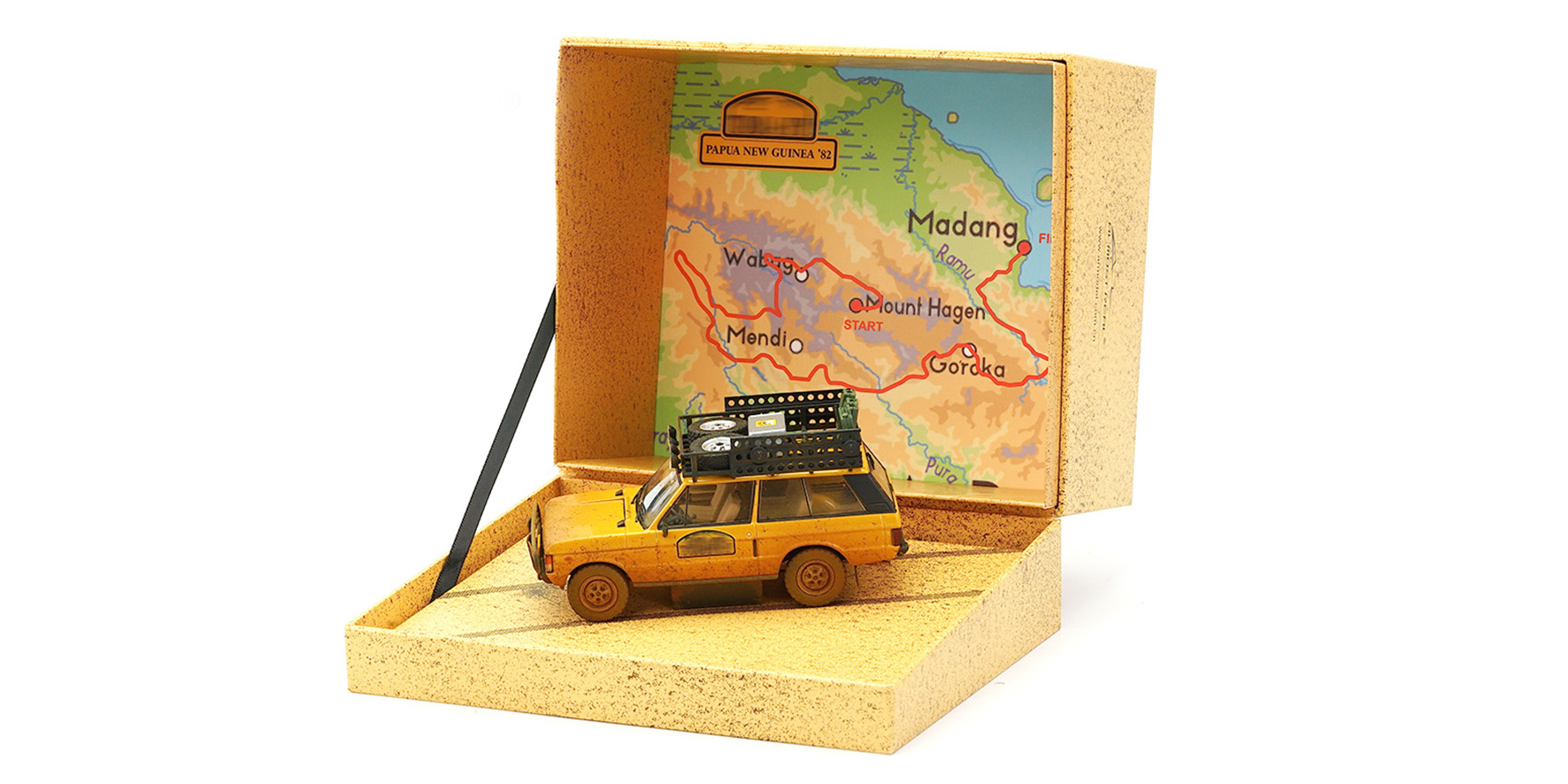 RANGE ROVER -CAMEL TROPHY- PAPUA NEW GUINEA - 1982 - DIRTY VERSION