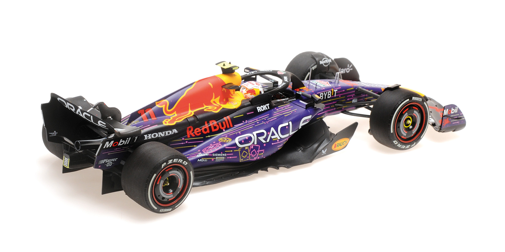 ORACLE RED BULL RACING RB19 - SERGIO PÉREZ - 3RD PLACE LAS VEGAS GP 2023