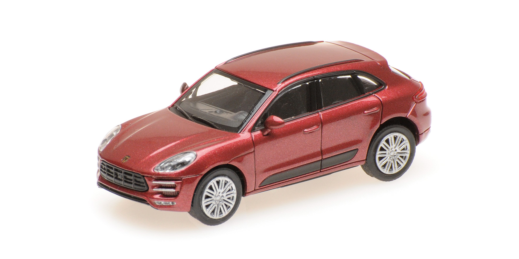 PORSCHE MACAN TURBO - 2013 - RED METALLIC
