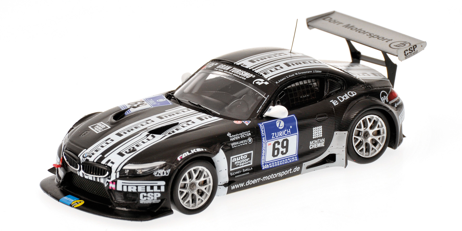 BMW Z4 GT3 - ADAMS/AUST/GROSSMANN/ÜBLER - 24H ADAC NÜRBURGRING 2010