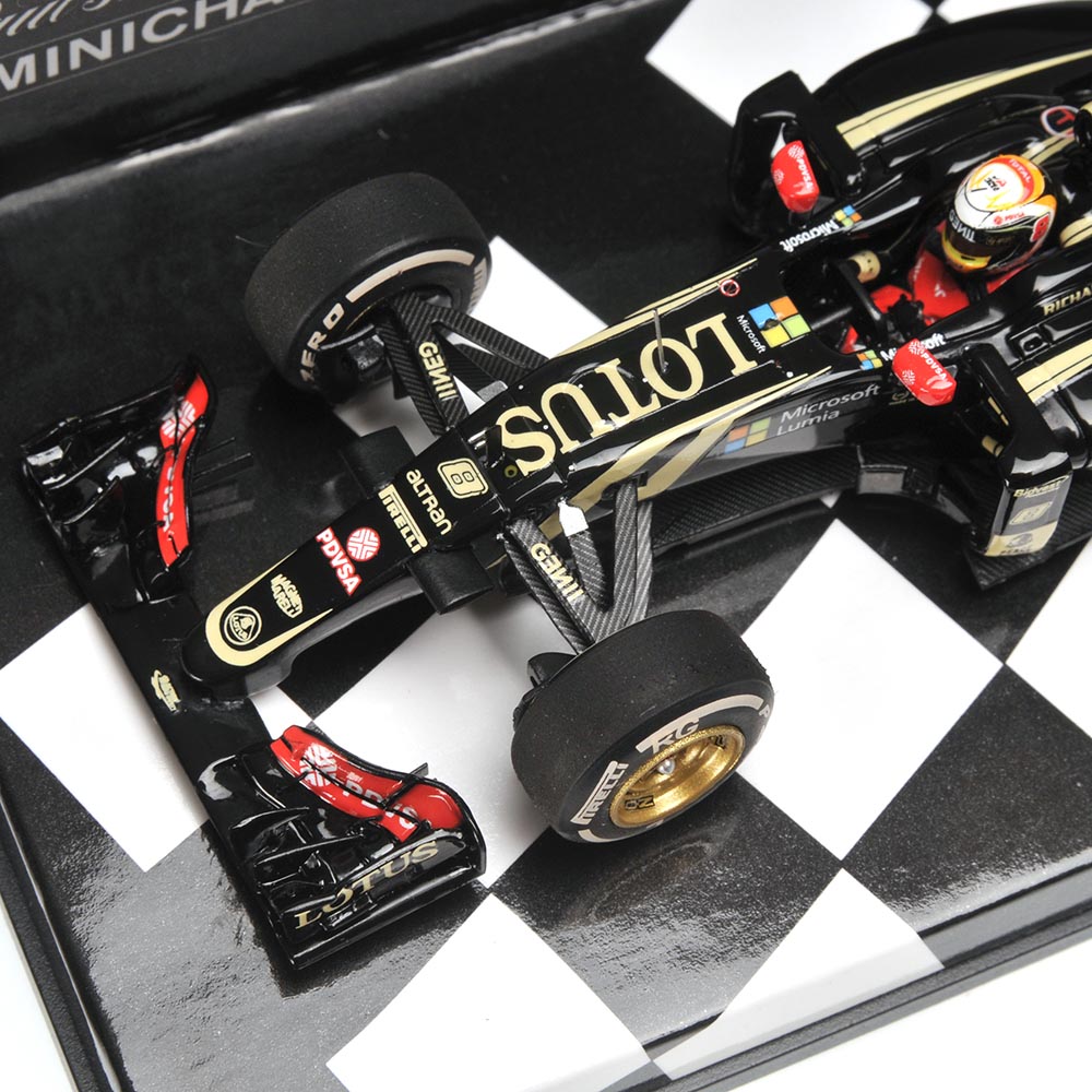 LOTUS F1 TEAM LOTUS E23 HYBRID - ROMAIN GROSJEAN - 3RD PLACE BELGIAN GP 2015