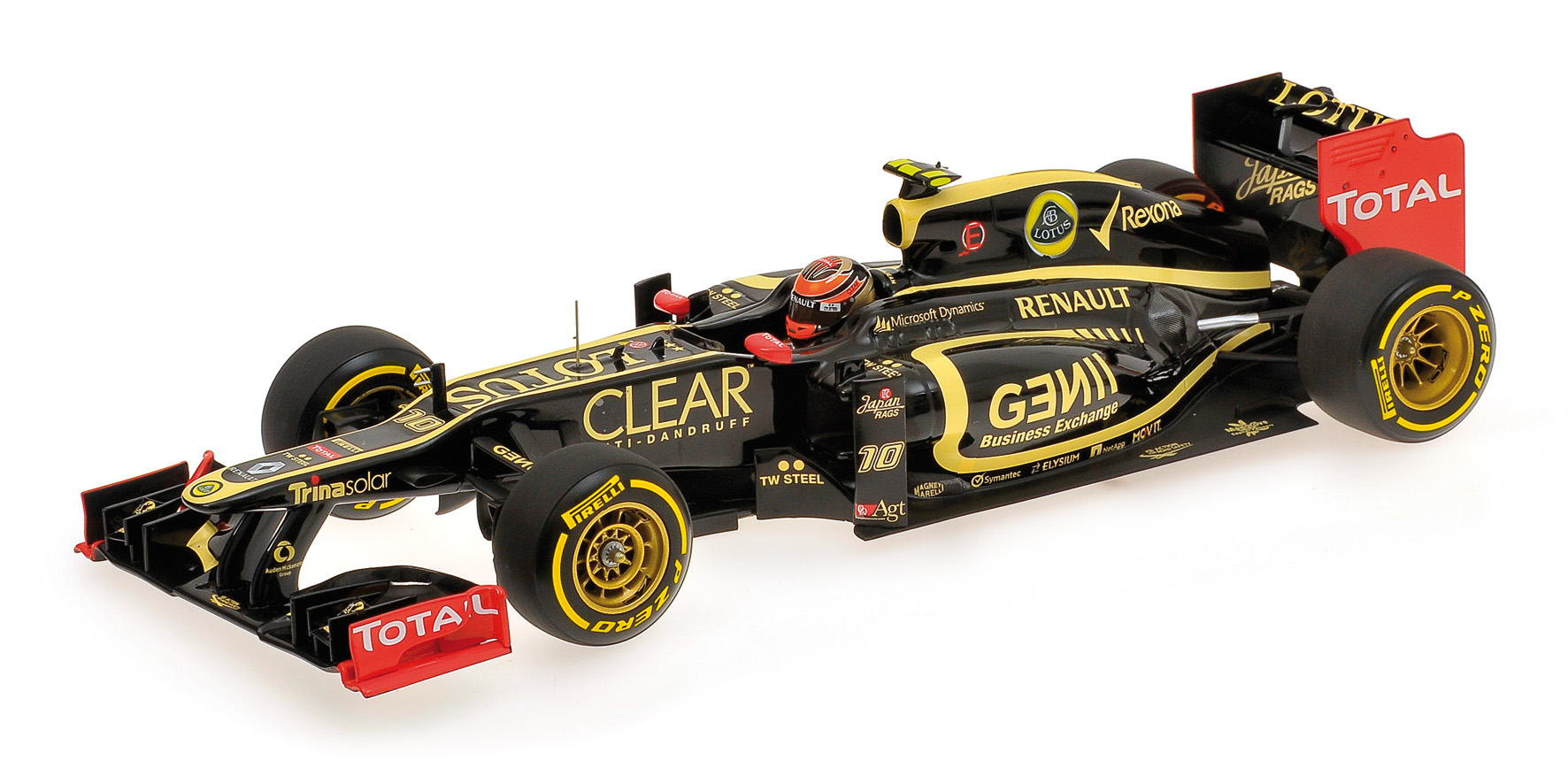LOTUS F1 TEAM RENAULT E20 - ROMAIN GROSJEAN - 2012