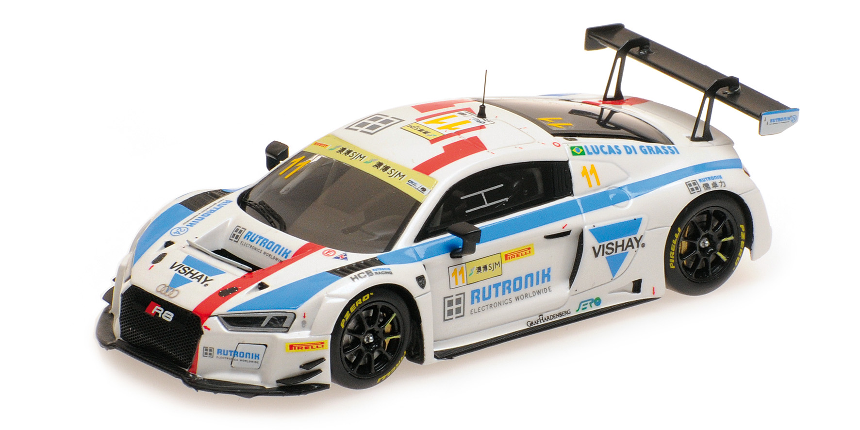 AUDI R8 LMS - HCB-RUTRONIC-RACING - DI GRASSI - MACAU GT CUP - FIA GT WORLD CUP 2017