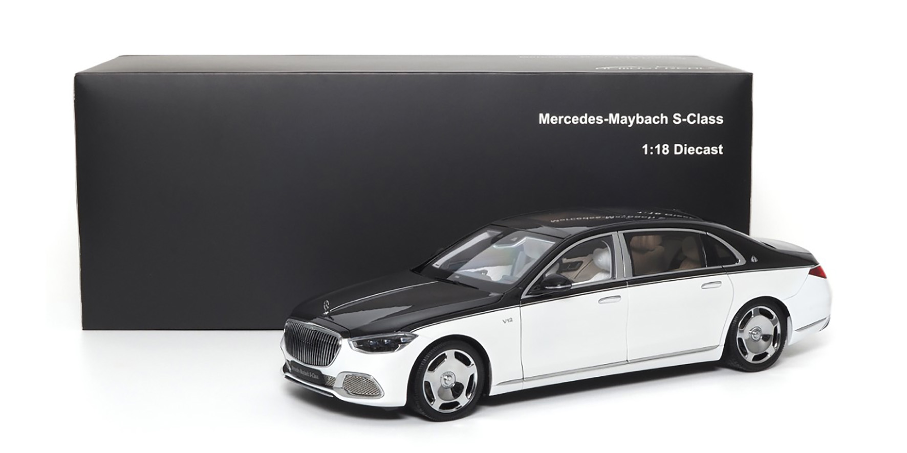 MERCEDES-MAYBACH-S-CLASS 2021 - OBSIDIAN BLACK/DIAMOND WHITE