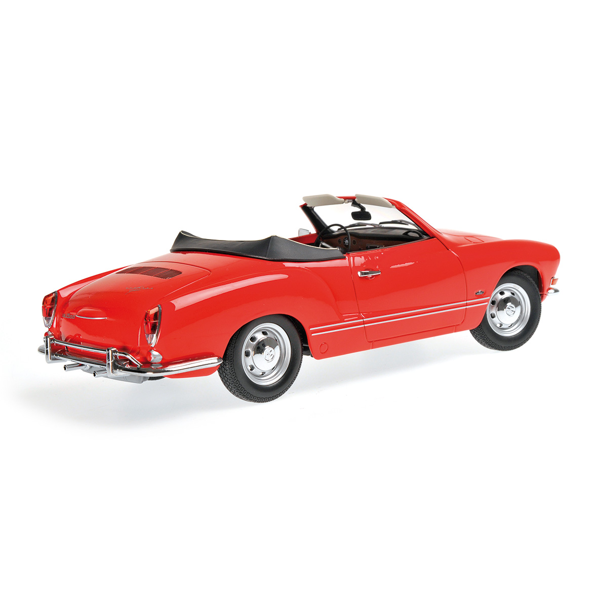 VOLKSWAGEN KARMANN GHIA CONVERTIBLE - 1970 - RED