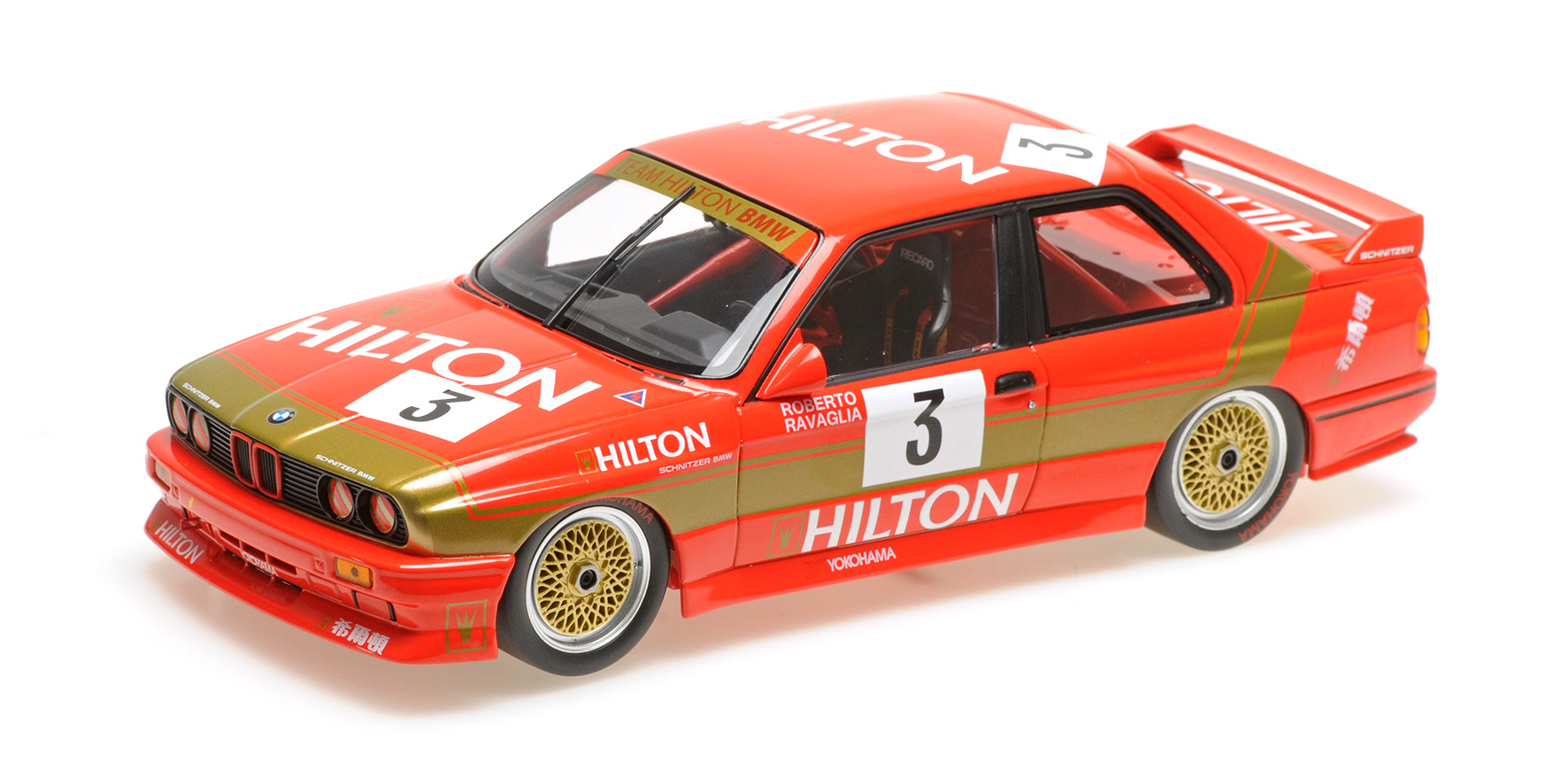 BMW M3 - SCHNITZER-BMW - ROBERTO RAVAGLIA - WINNER MACAU GUIA RACE 1987