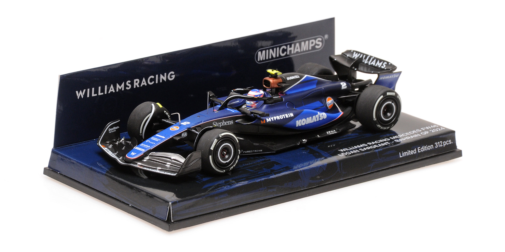 WILLIAMS RACING FW46 - LOGAN SARGEANT - 2024