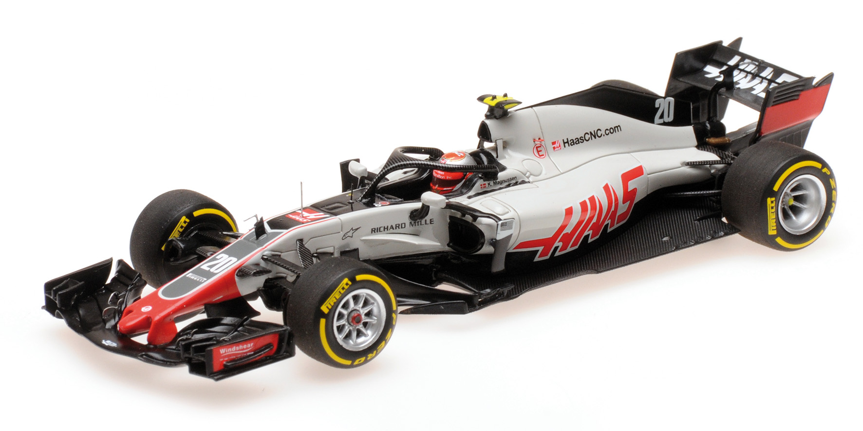 HAAS F1 TEAM - KEVIN MAGNUSSEN - SHOWCAR 2018