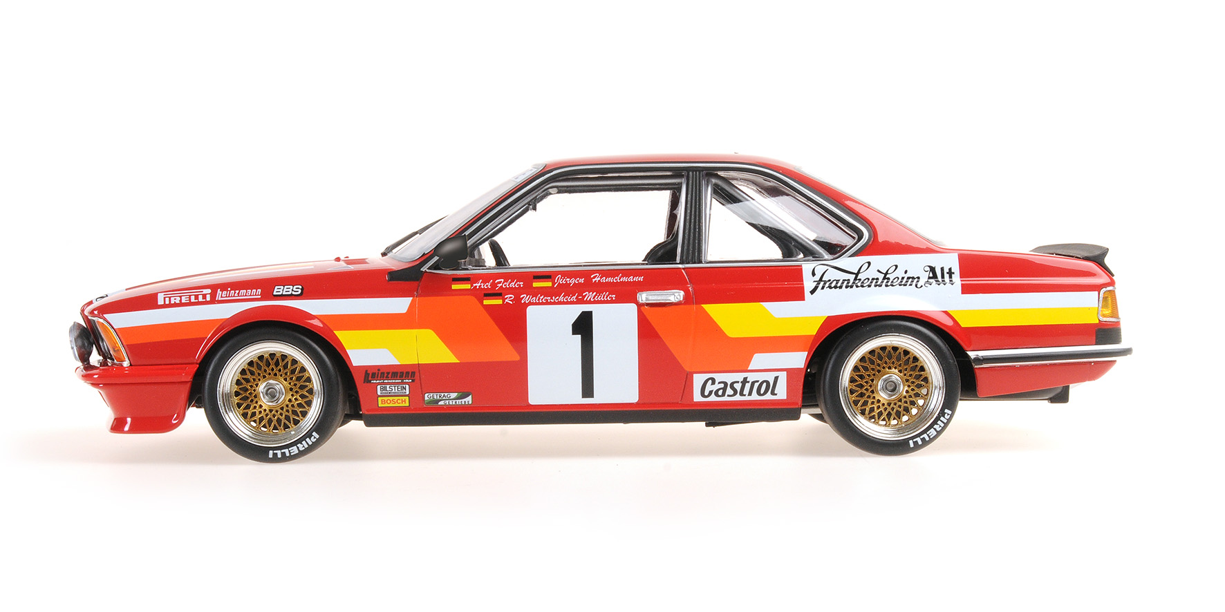 BMW 635 CSI - AUTO BUDDE RACING TEAM - FELDER/HAMELMANN/WALTERSCHEID-MUELLER - WINNER 24H NRING 1985