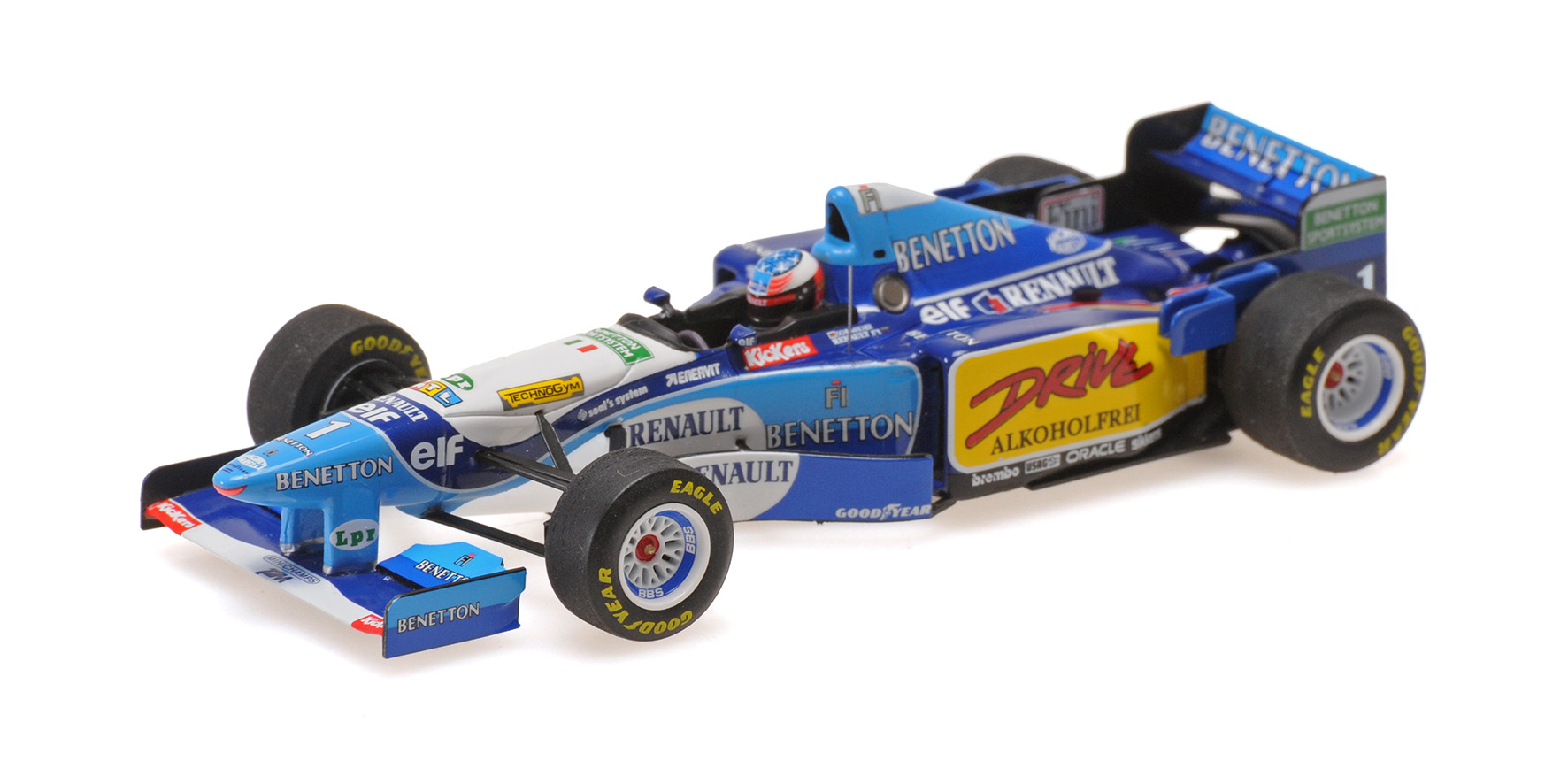 BENETTON RENAULT B195 - MICHAEL SCHUMACHER - WINNER FRENCH GP 1995