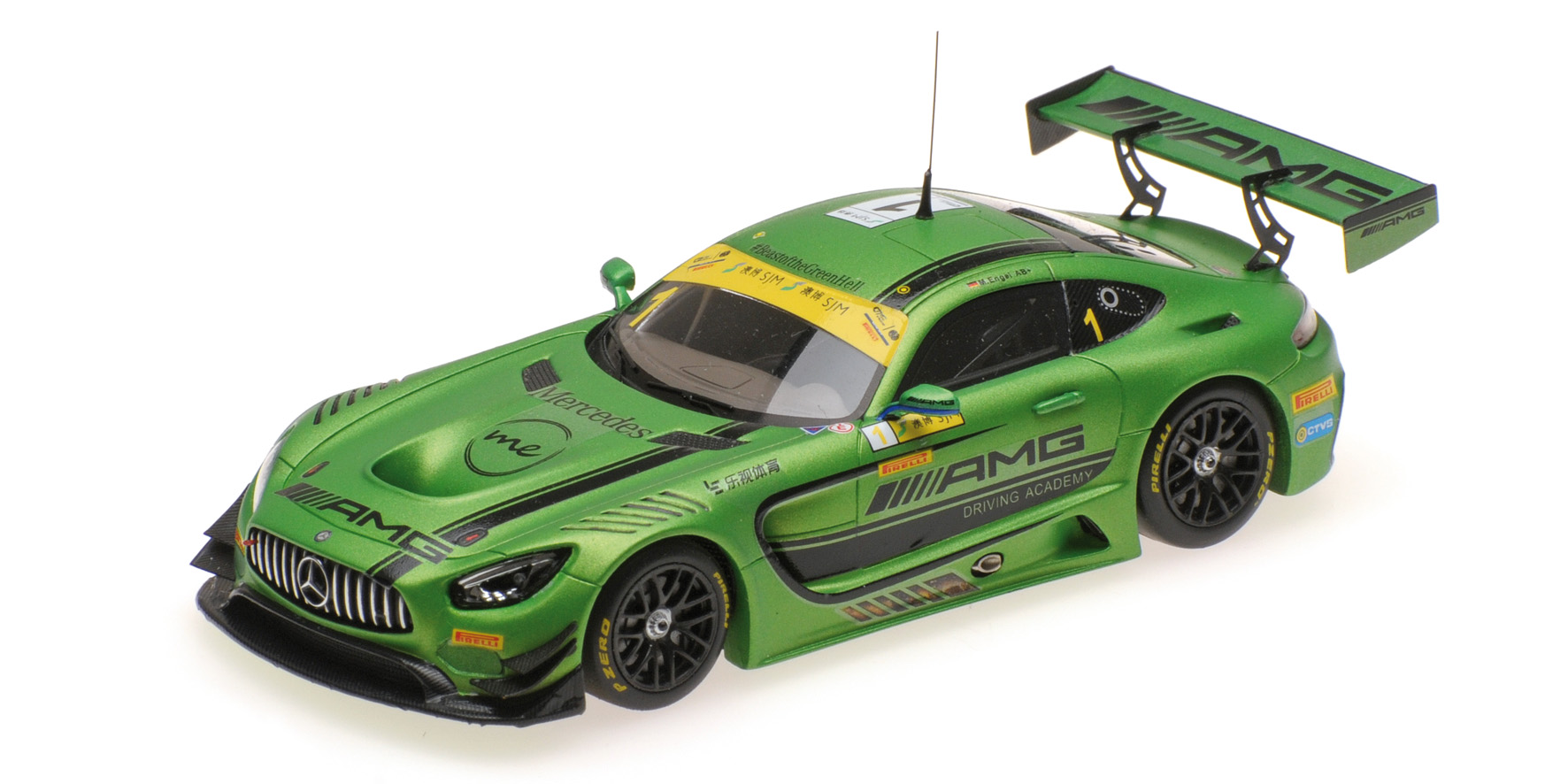 MERCEDES-AMG GT3 - DRIVING ACADEMY - MARO ENGEL - FIA GT WORLD CUP MACAU 2016