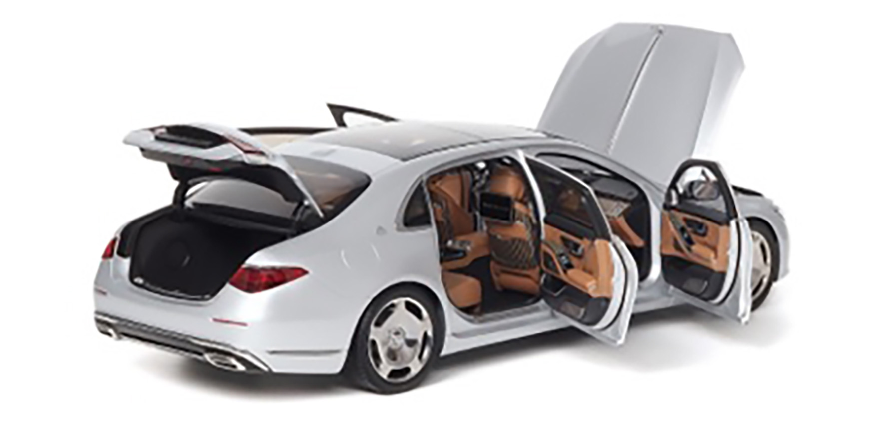 MERCEDES-MAYBACH-S-CLASS 2021 - HIGHTECH SILVER