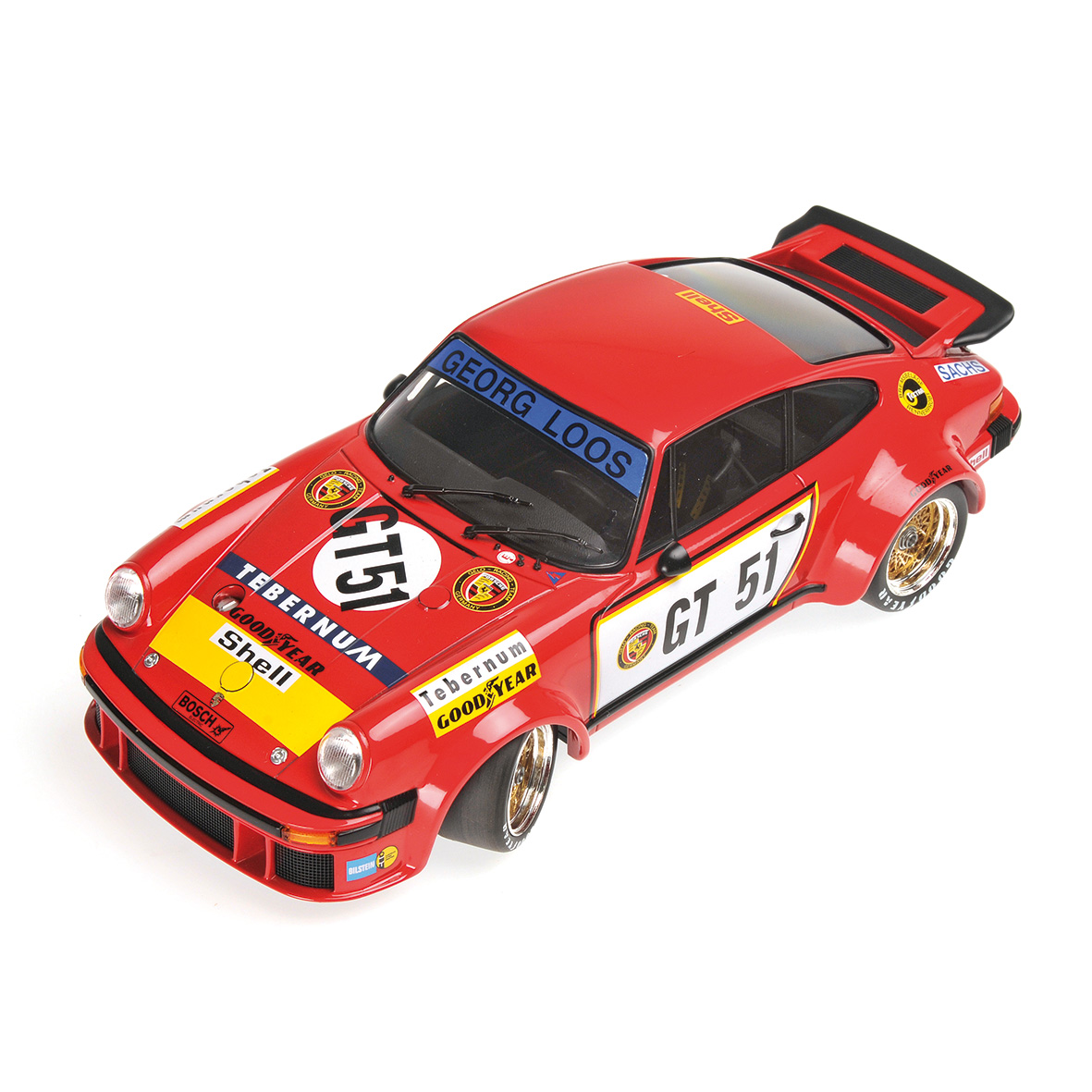 PORSCHE 934 - TOINE HEZEMANNS - WINNER - TEAM GELO-TEBERNUM RACING - EGT NÜRBURGRING 300KM 1976