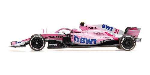 SAHARA FORCE INDIA F1 MERCEDES VJM11 - ESTEBAN OCON - SPANISH GP 2018 - EXCLUSIVE FOR MINICHAMPS.DE