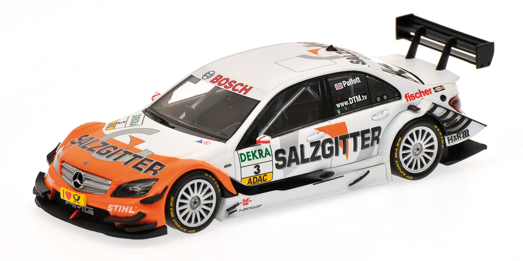 MERCEDES-BENZ C-CLASS (2009) - 'SALZGITTER' - TEAM SALZGITTER AMG MERCEDES - GARY PAFFETT - DTM 2010
