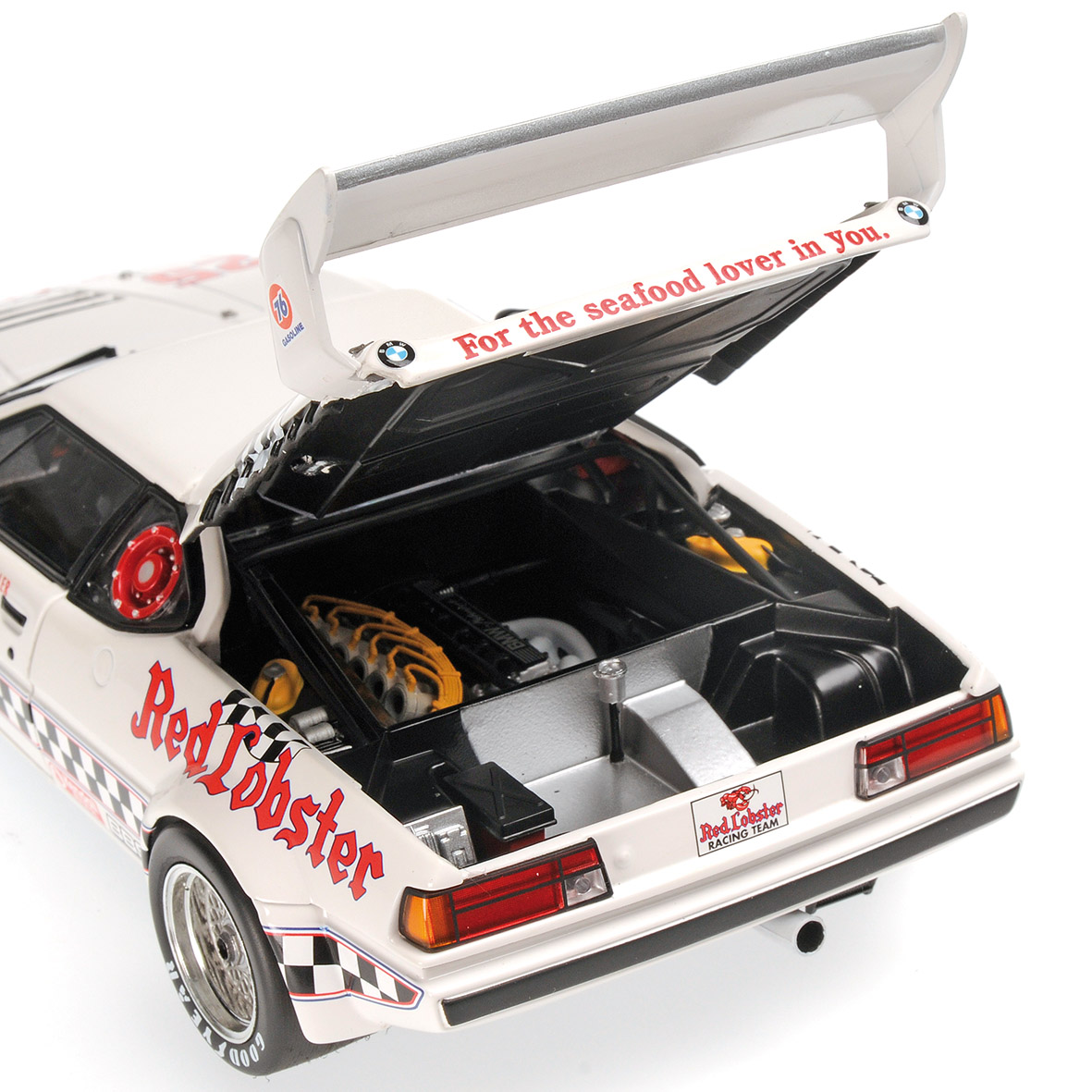 BMW M1 RED LOBSTER - COWART/MILLER - GTO CLASS WINNERS LA TIMES GP - 1981