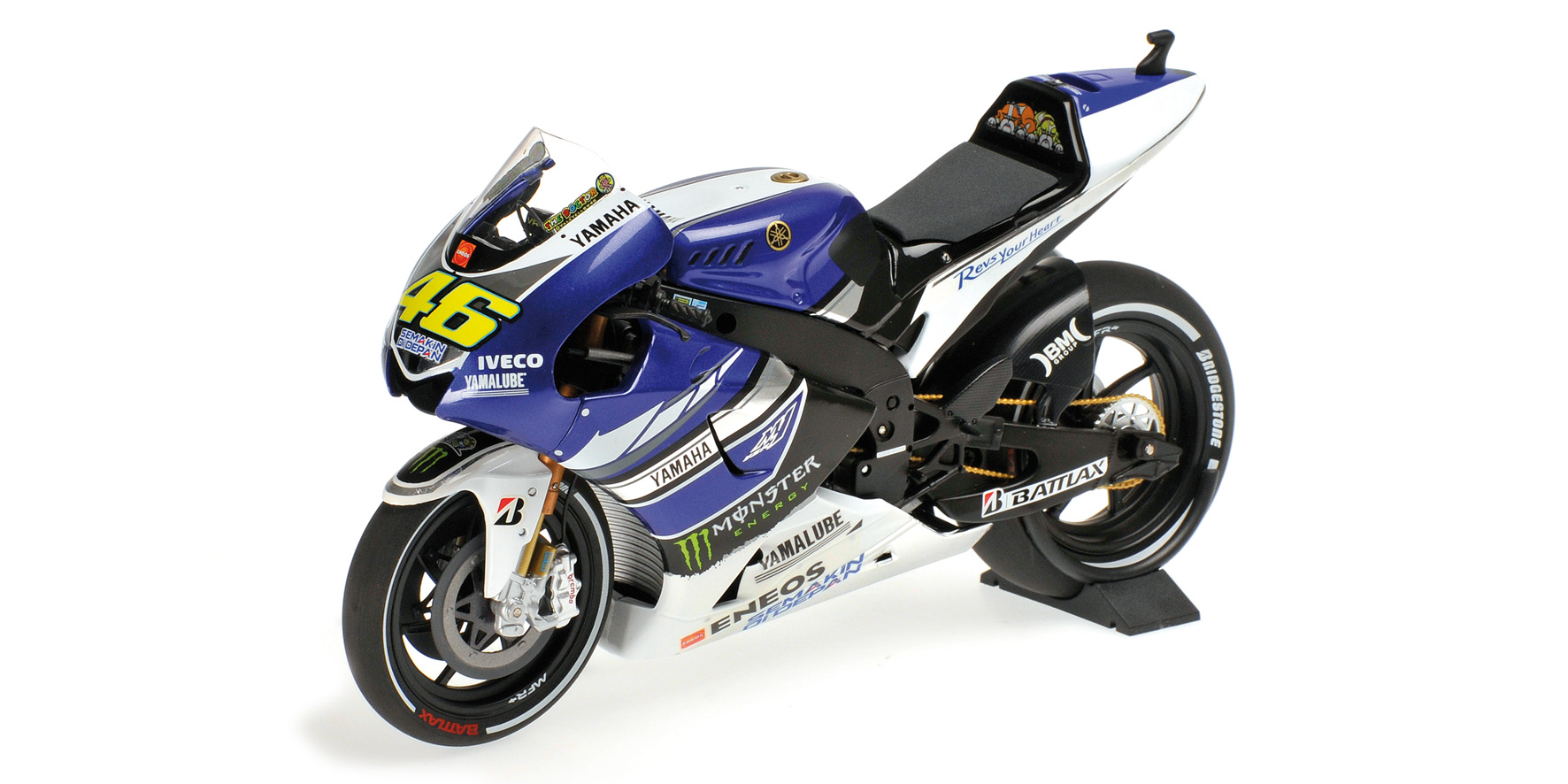 YAMAHA YZR-M1 - YAMAHA FACTORY RACING - VALENTINO ROSSI - MOTOGP 2013
