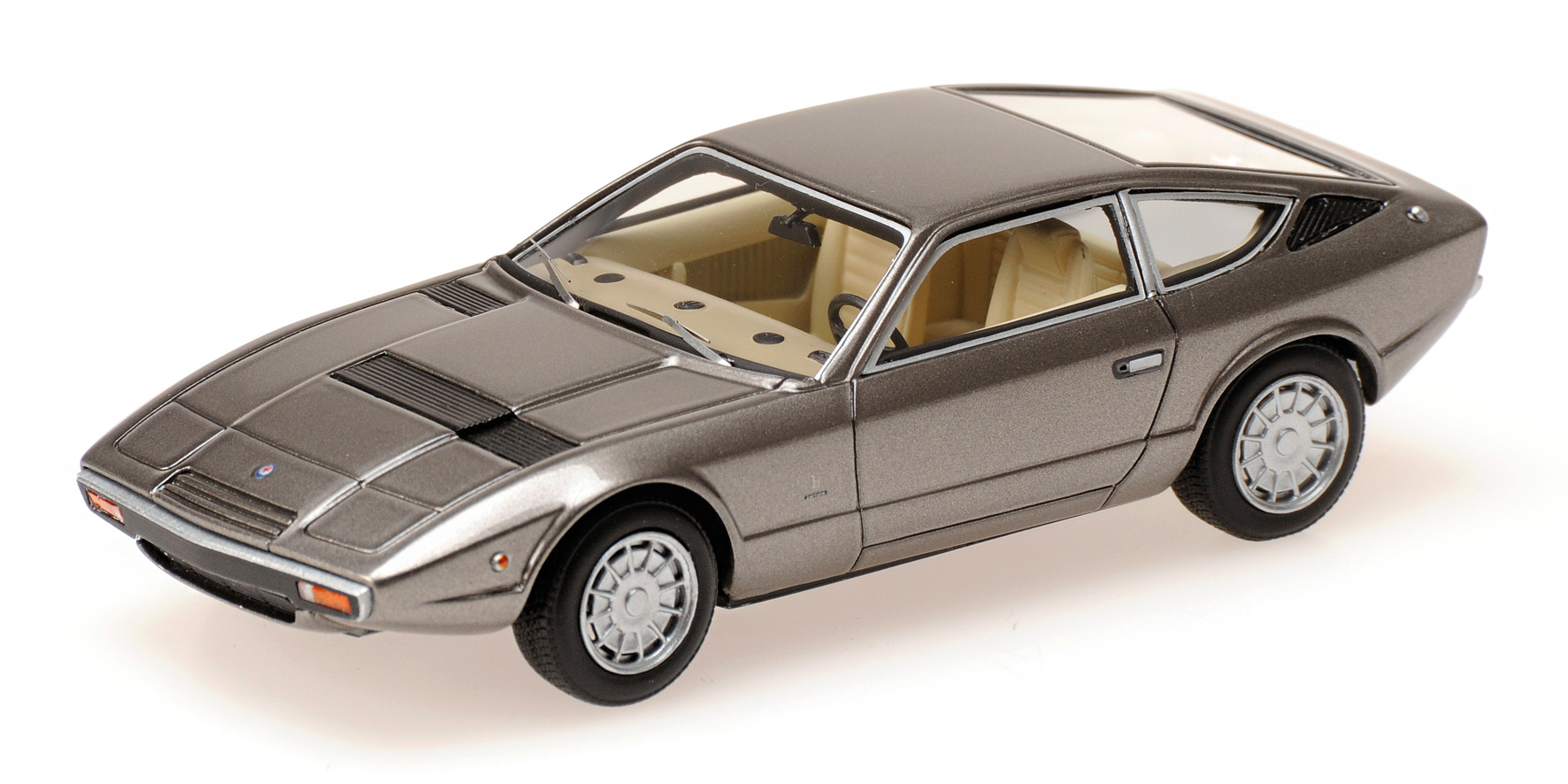 MASERATI KHAMSIN - 1977 - GREY METALLIC