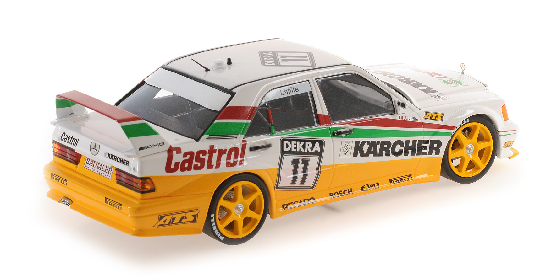 MERCEDES-BENZ 190E 2.5-16 EVO 2 - TEAM MASS-SCHONS - JACQUES LAFFITE - DTM 1992