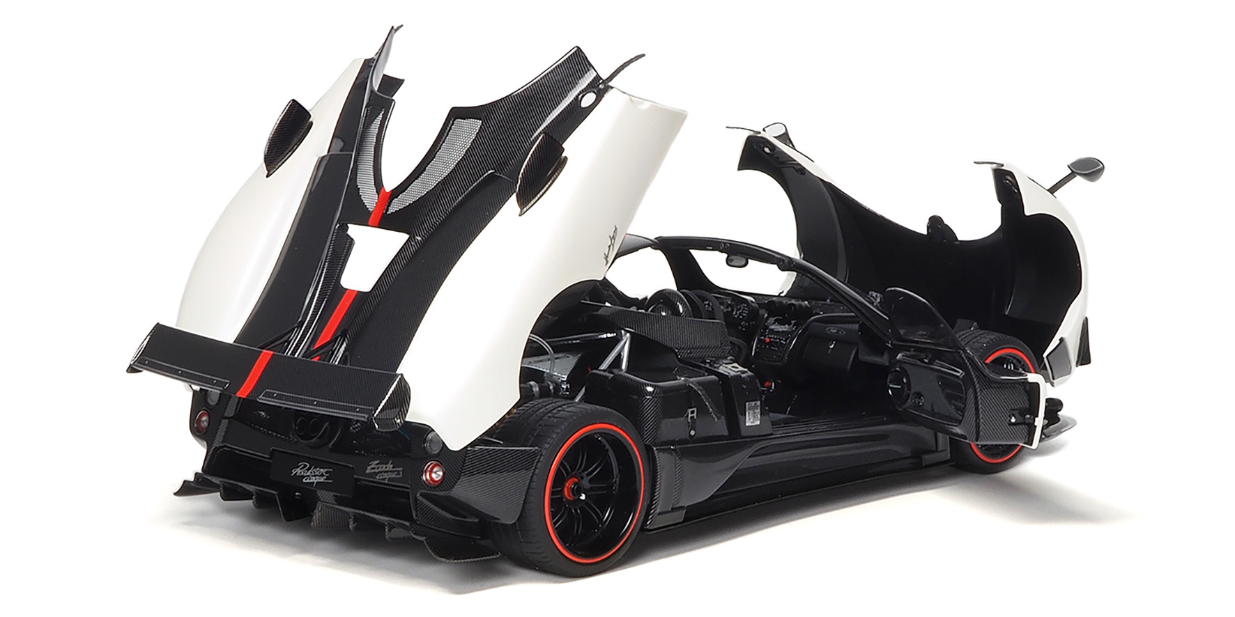 PAGANI ZONDA CINQUE ROADSTER - 2009 - BIANCO BENNY (850611001)