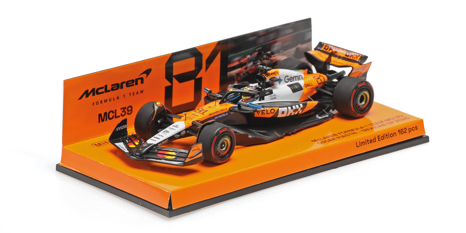 MCLAREN FORMULA 1 TEAM MCL39 - OSCAR PIASTRI - MEXICAN GP 2025