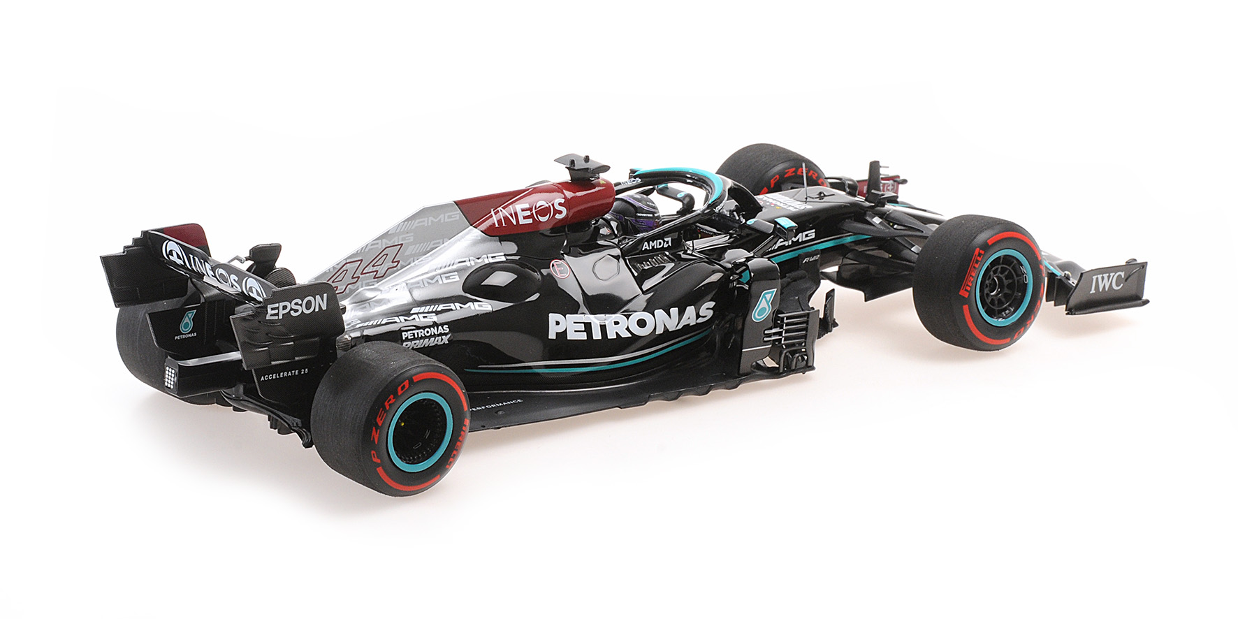 MERCEDES-AMG PETRONAS FORMULA ONE TEAM W12 E PERFORMANCE - HAMILTON - 100TH POLE - SPANISH GP 2021