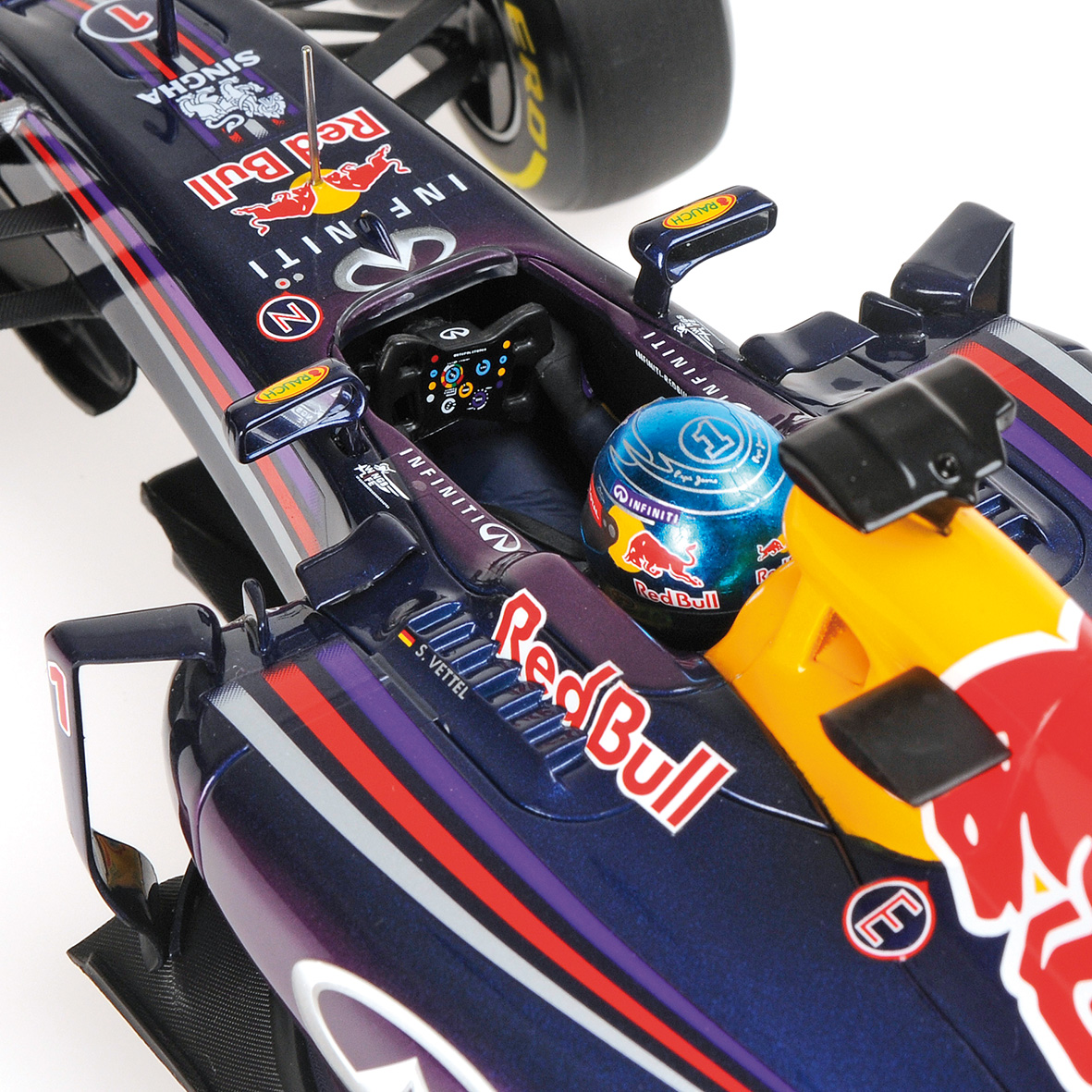 INFINITI RED BULL RACING RENAULT RB10 - SEBASTIAN VETTEL - 2014