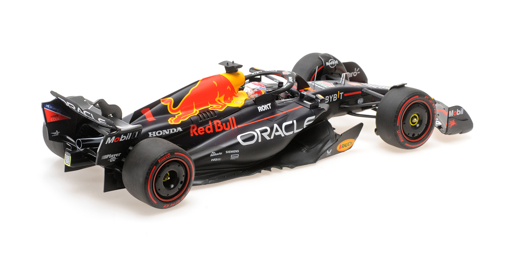 ORACLE RED BULL RACING RB19 - MAX VERSTAPPEN - 2ND PLACE SPRINT RACE QATAR GP 2023 - WORLD CHAMPION